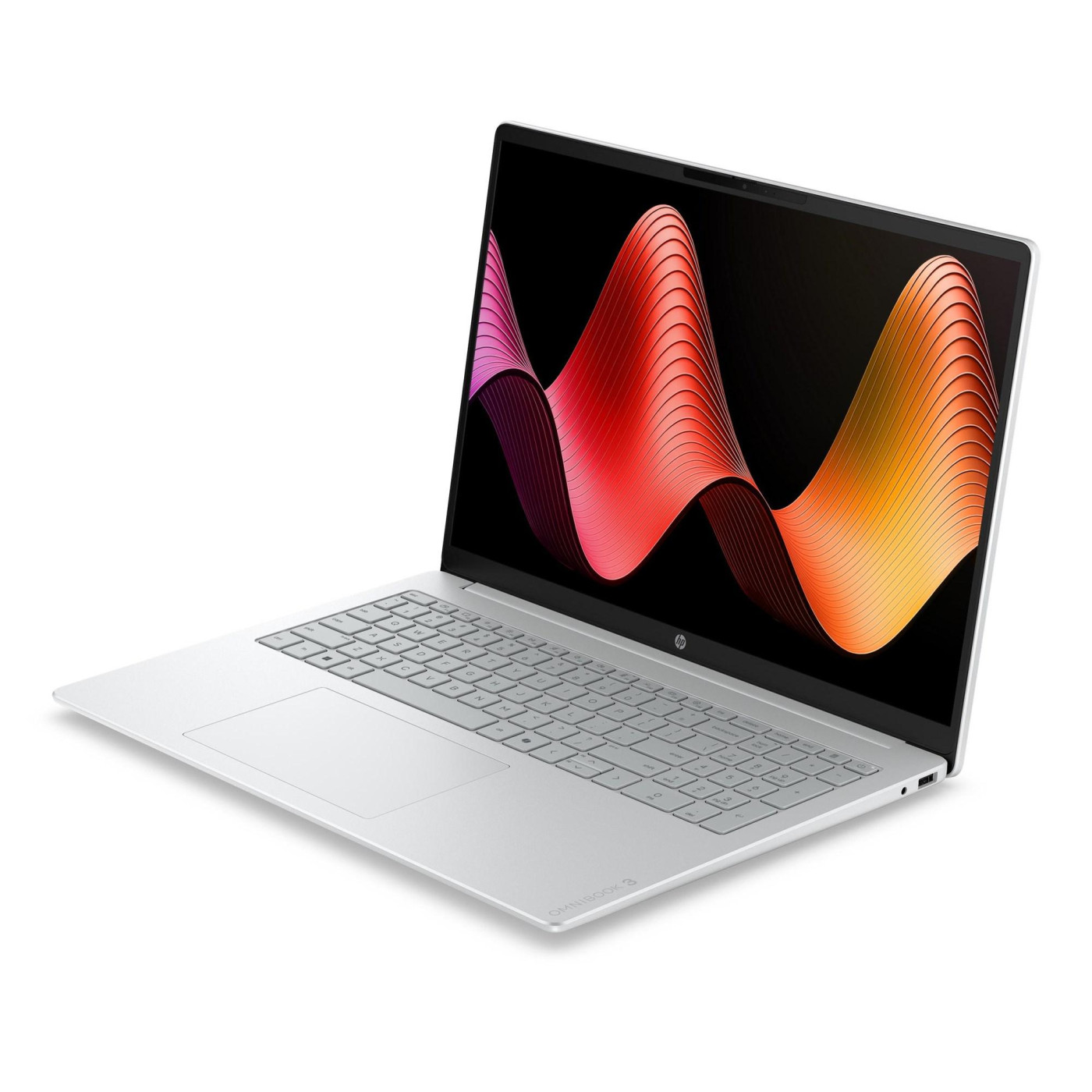 Ноутбук 16 HP OmniBook 3 AI PC 16-bu0026ua WUXGA IPS/Intel Core 5 315/12GB/512 SSD/Intel Graphics/DOS/Silver (DV5G3EA)
