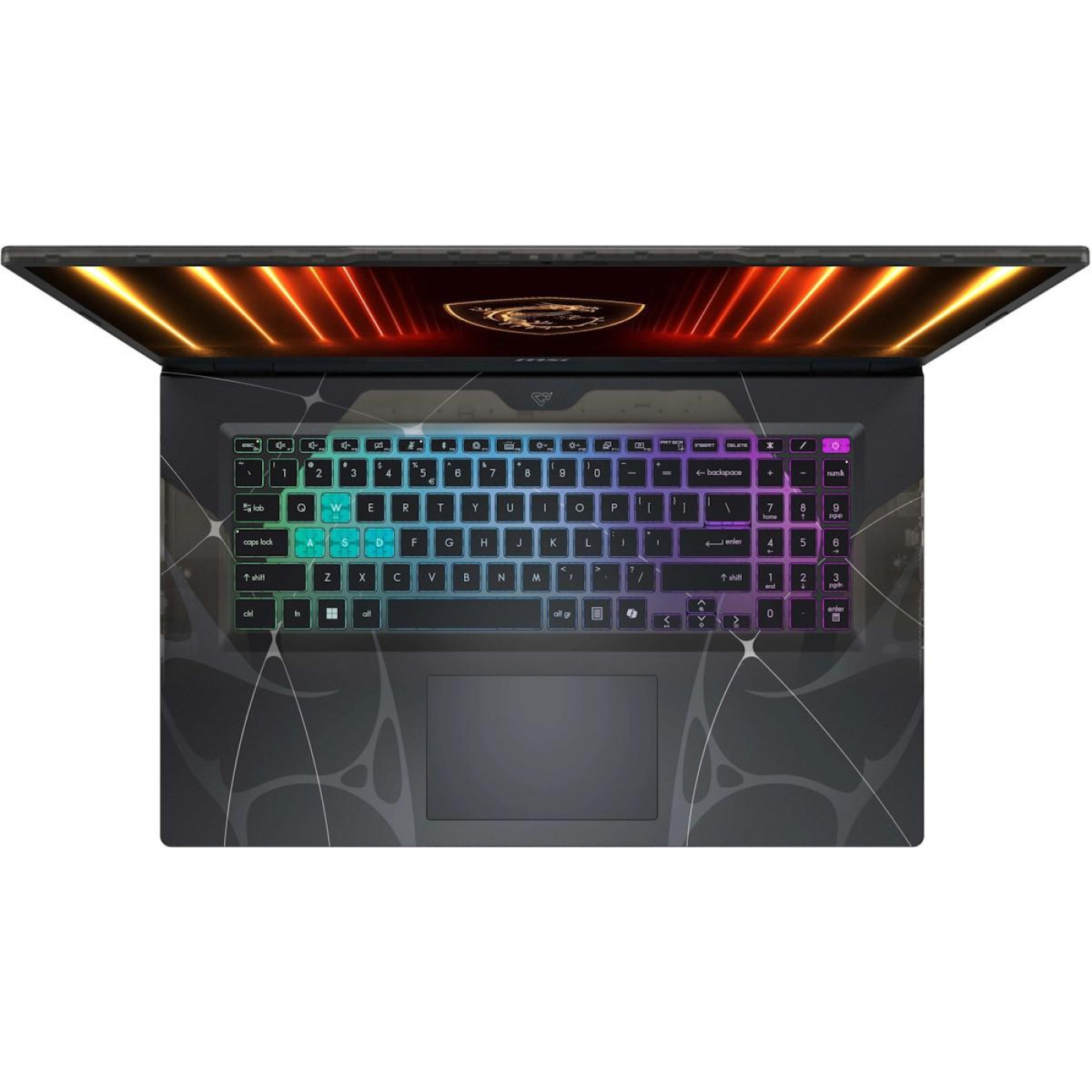 Ноутбук MSI 17.3 Cyborg 17 B2RWEKG-428XUA F 144Hz/Intel Core 7 240H/16GB/512 SSD/RTX 5050 8GB/DOS/Translucent Black (9S7-17U332-428)