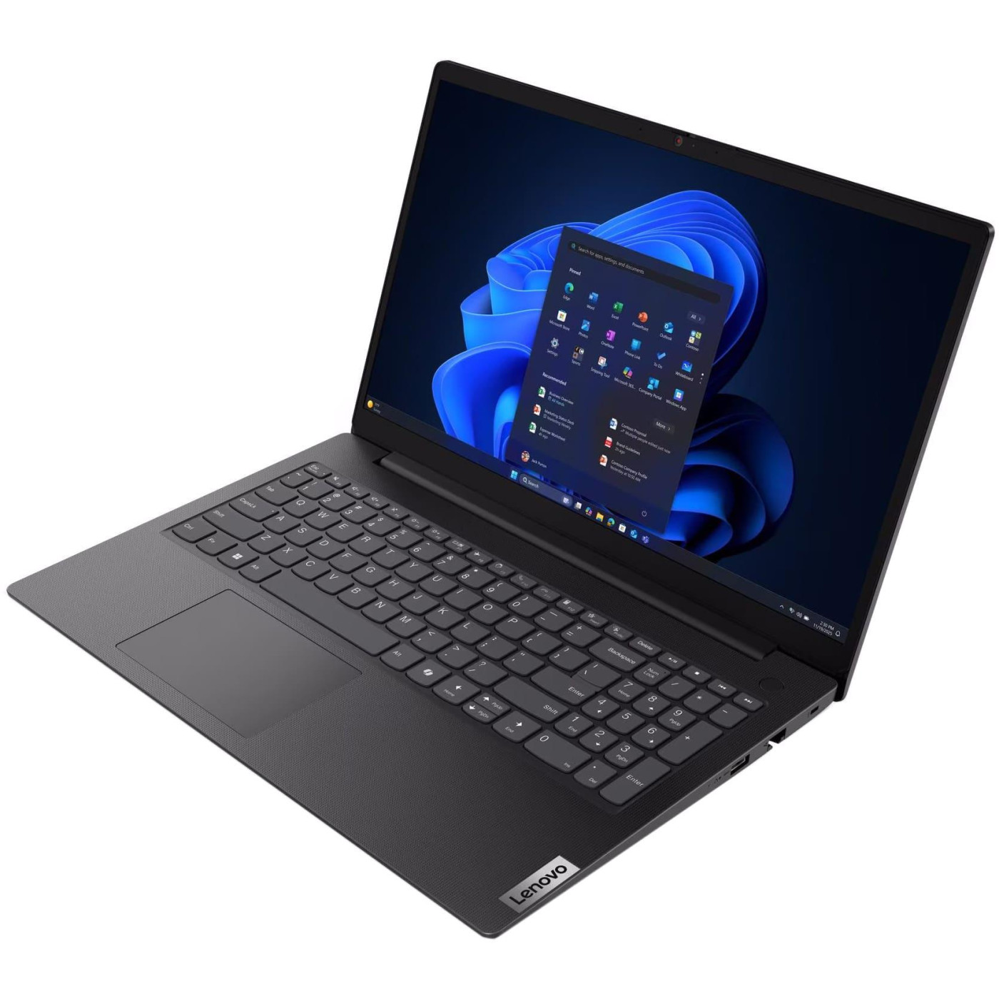 Ноутбук Lenovo 15.6 V15 G6 ITN/Intel N100/8GB/256SSD/Intel HD/DOS/Business Black (83M4001LRA)