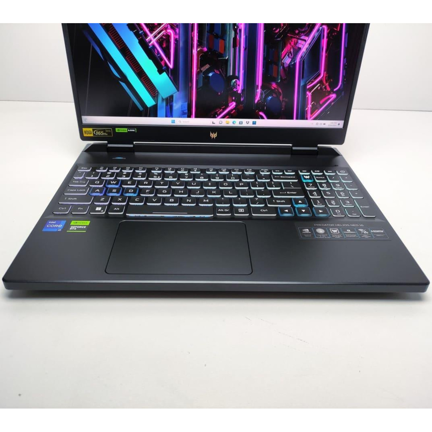 Ноутбук Acer 16 Predator Helios PHN16-71 2K IPS 165Hz/ i7-13700HX/ 16GB/ SSD 1TB/ RTX 4060 8GB/Win11/black (NH.QMBAA.001) (8485) FR