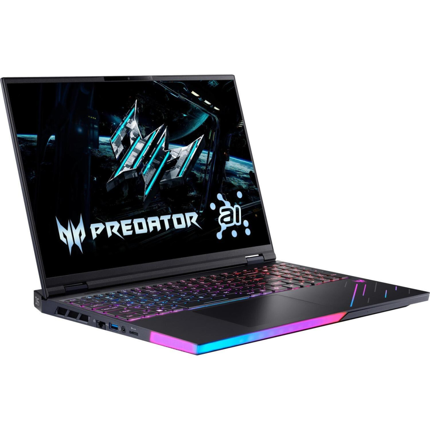 Ноутбук Acer 16 Predator Helios 16 PH16-73 OLED/U9-275HX/32GB/1TB/RTX 5070 Ti 12GB/Linux/Black (NH.QW3EU.002)