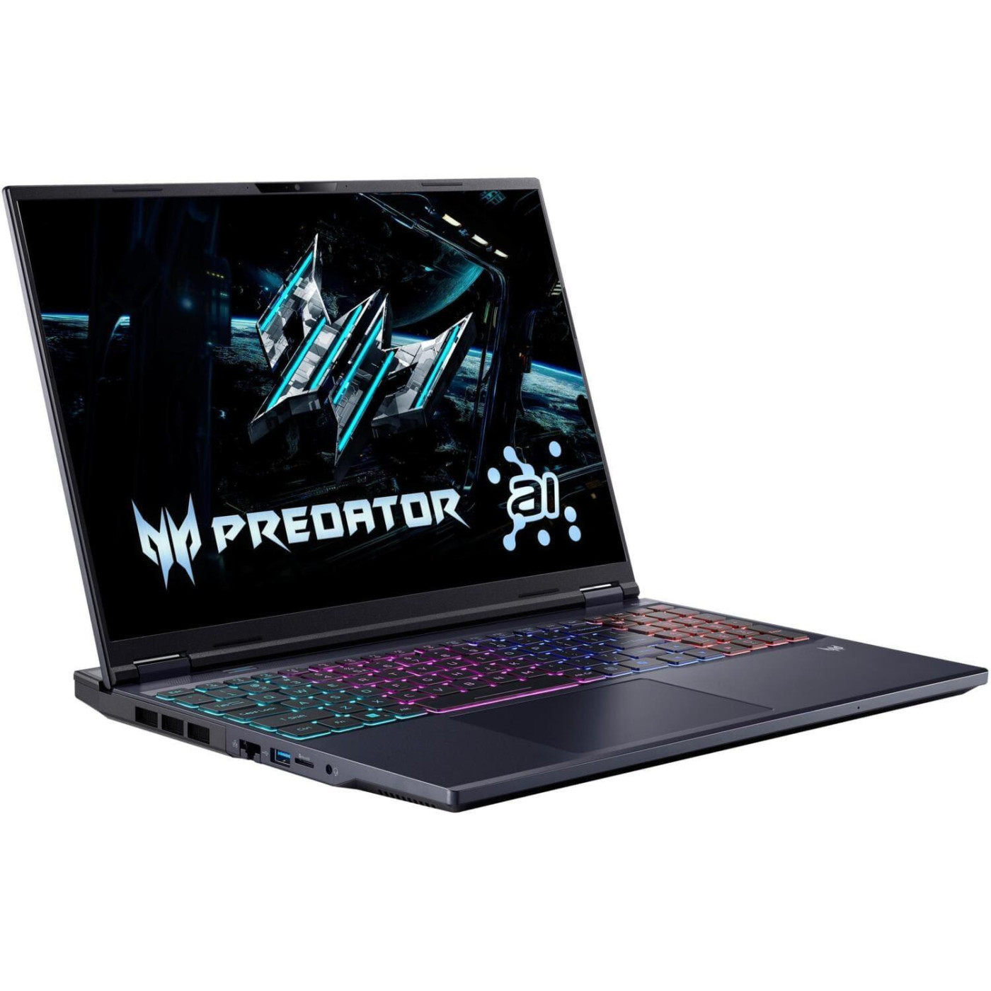 Ноутбук Acer 16 Predator Helios Neo 16 PHN16-73 WQXGA/U9-275HX/64GB/2TB/RTX 5070 8GB/Linux/Black (NH.QX5EU.006)