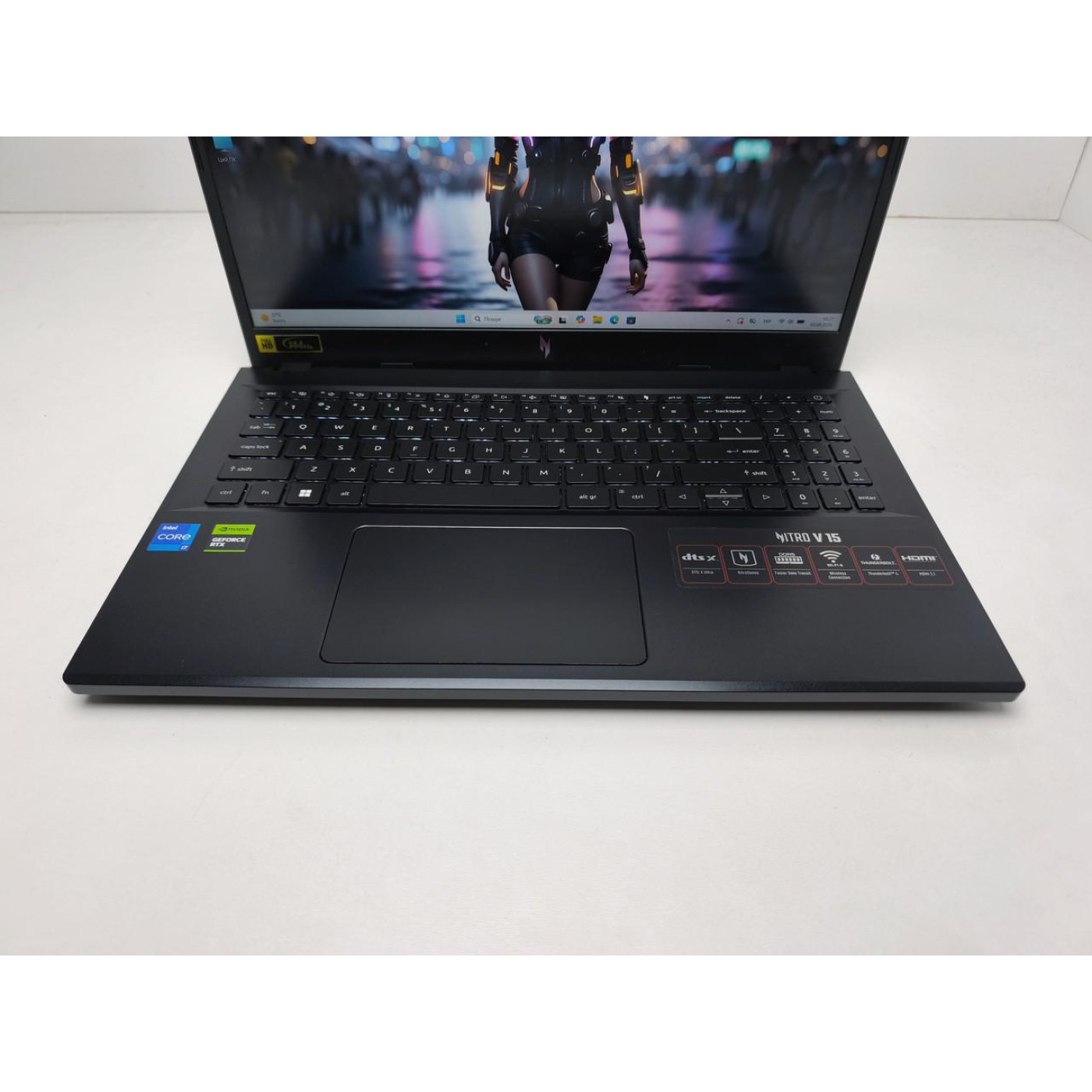 Ноутбук Acer 15.6 Nitro V 15 FHD 144Hz IPS/Intel Core i7-13620H/16GB/512GB SSD/NVIDIA GeForce RTX 4050 6GB/DOS/Black (13473) Б/в