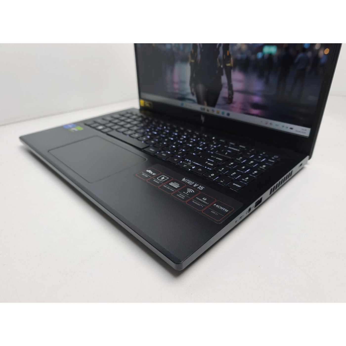 Ноутбук Acer 15.6 Nitro V 15 FHD 144Hz IPS/Intel Core i7-13620H/16GB/512GB SSD/NVIDIA GeForce RTX 4050 6GB/DOS/Black (13473) Б/в