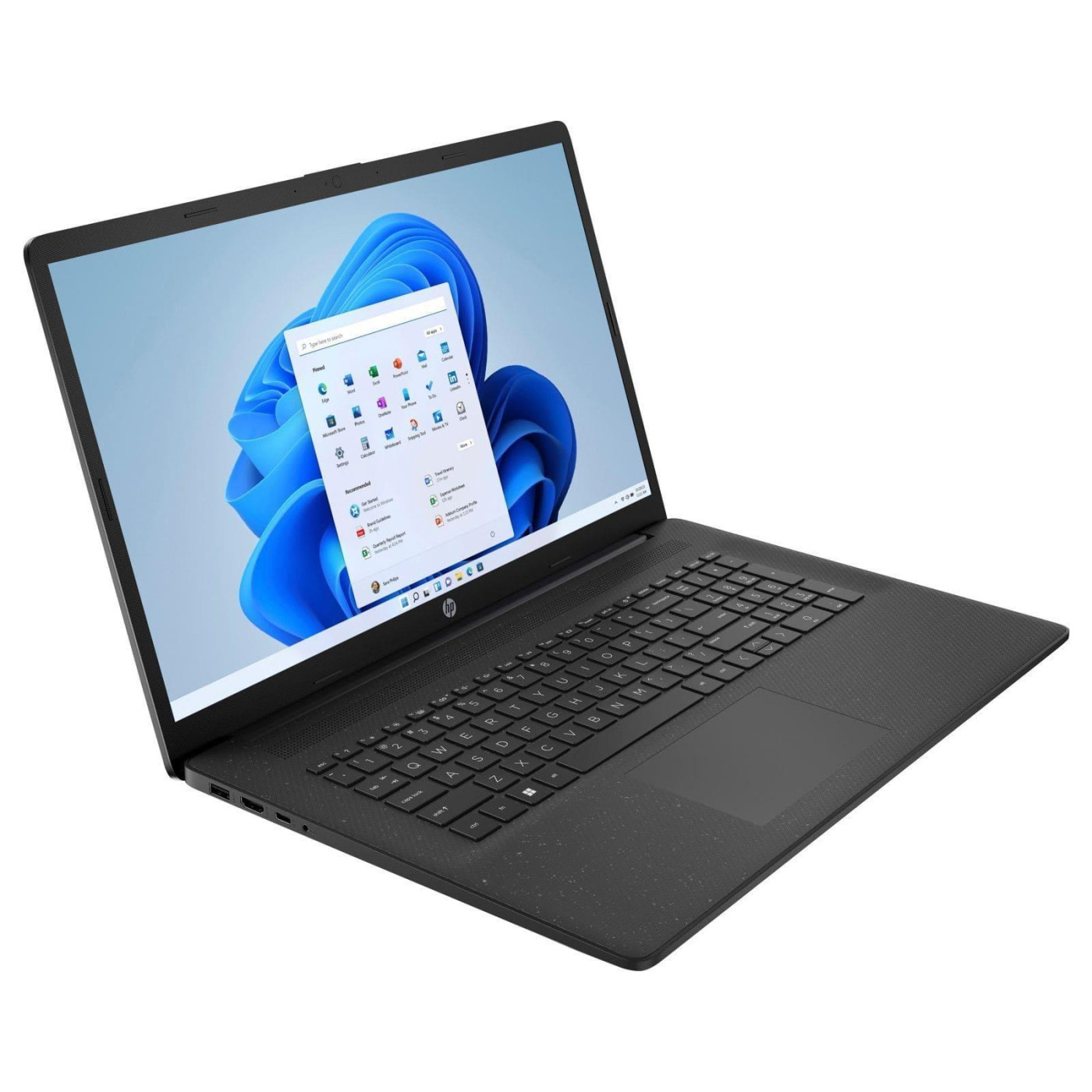 Ноутбук HP 17.3 17-cp3018ua FHD IPS AG/Ryzen 7 7730U/16GB/1TB/UMA/DOS/Black (CS8C8EA)