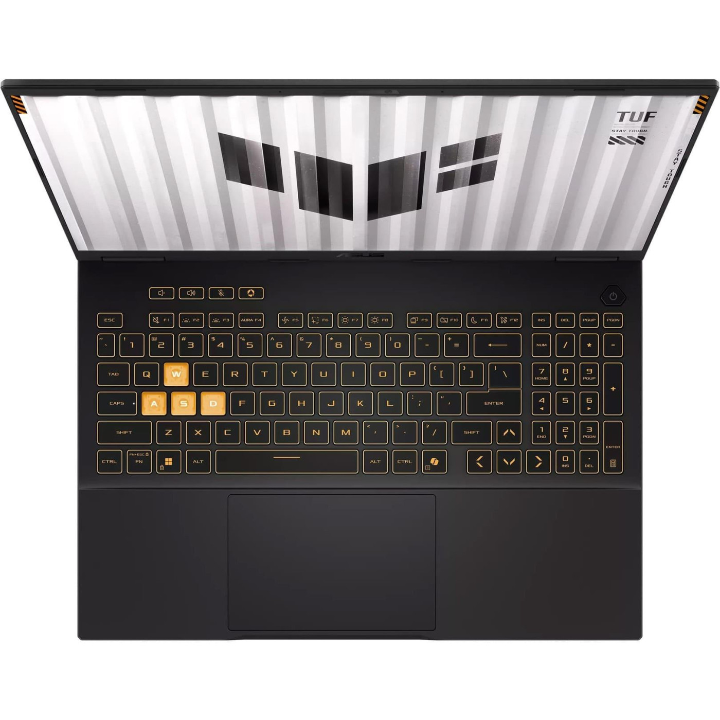 Ноутбук ASUS 16 TUF Gaming F16 FX608JHI-TU346 1920x1200 IPS/Intel Core i7-14650HX (2.2 - 5.2 ГГц)/16GB/512GB/RTX 5050 8GB/DOS (90NR0NA1-M00MB0)