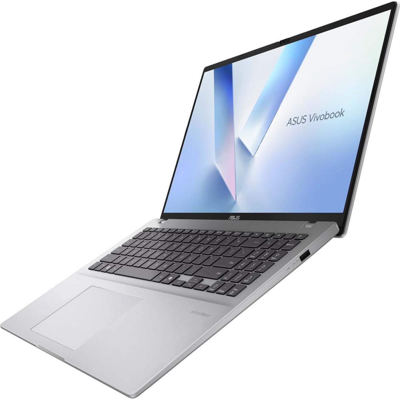 Ноутбук ASUS 16 Vivobook 16 M1607KA-MB144 FHD IPS/Ryzen 5 AI 330/16GB/512SSD/UMA/DOS/Cool Silver (90NB15F2-M00AX0)