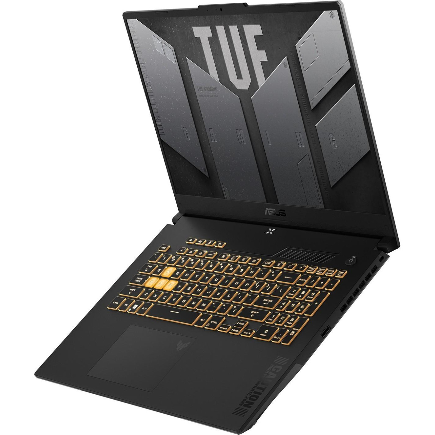 Ноутбук ASUS 17.3 TUF Gaming F17 FX707VJB-HX063 FHD IPS/Intel 5-210H/16GB/512SSD/RTX 3050 6GB/DOS/Gray (90NR0MY5-M002H0)