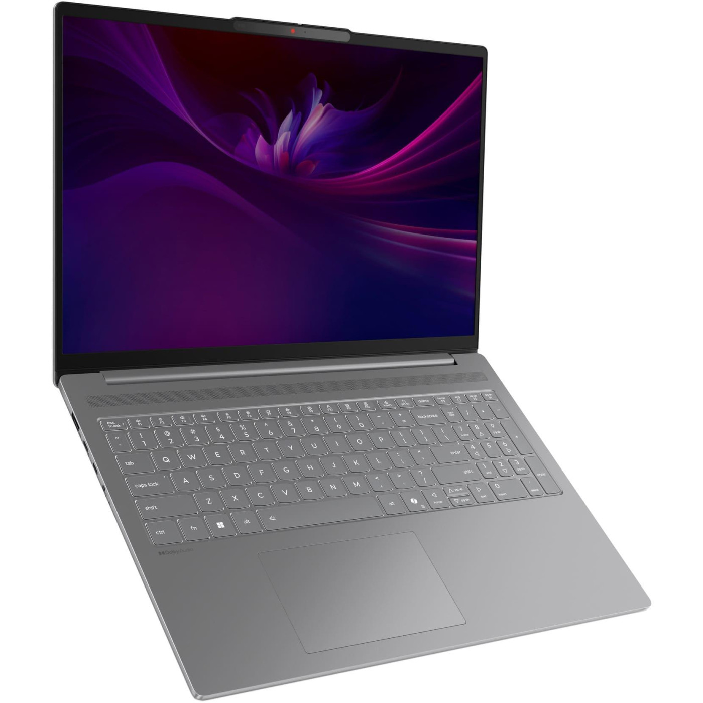 Ноутбук Lenovo 16 IdeaPad Slim 5 16IRH10 1920x1200 IPS/Intel i7-13620H/16GB/512SSD/Intel Graphics/DOS/Luna Grey (83HS008HRA)