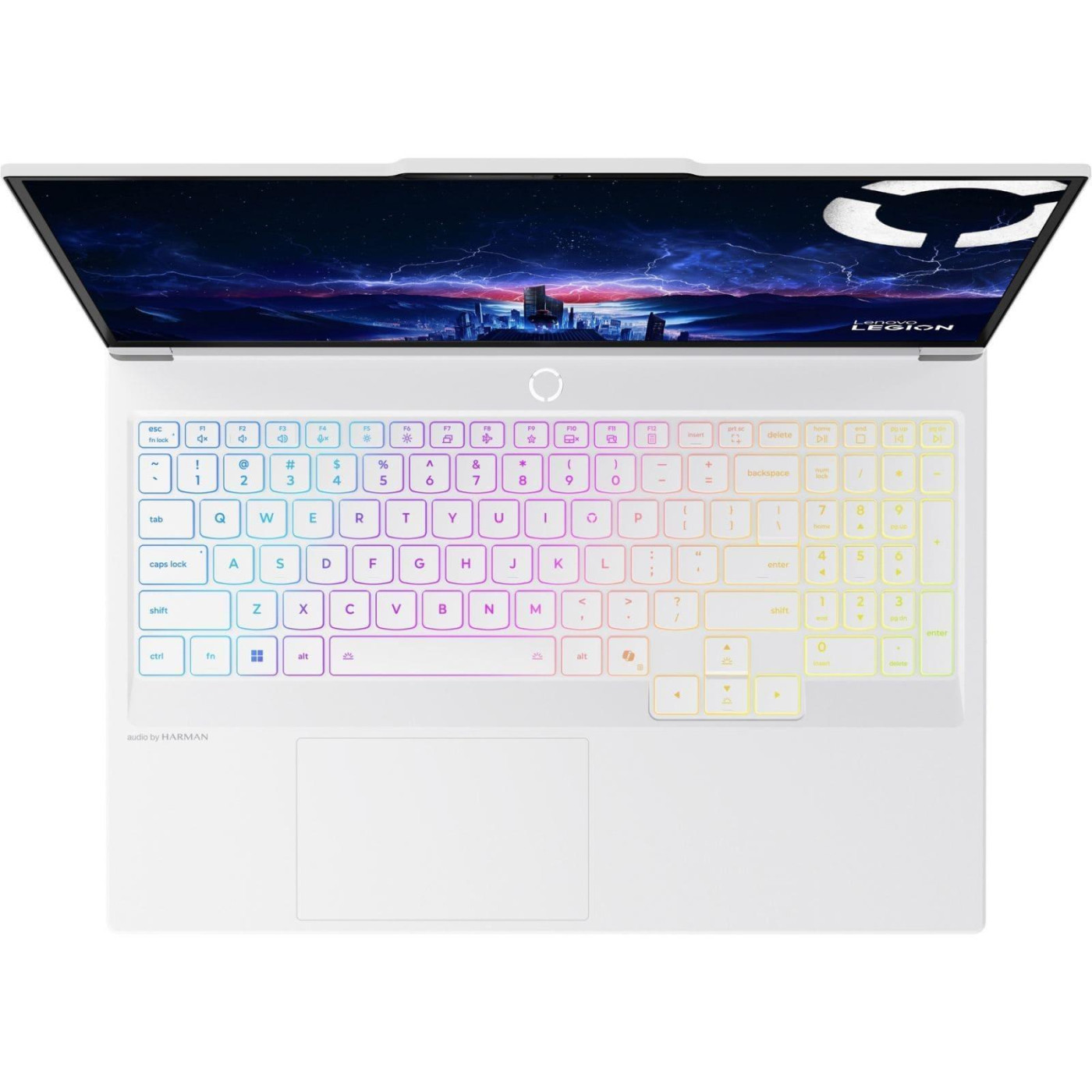 Ноутбук Lenovo 16 Legion 7 16IAX10 2K OLED/Intel U9-275HX/32GB/1TB/RTX 5070 8GB/DOS/Glacier White (83KY005YRA)