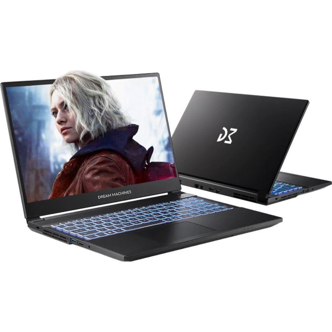 Ноутбук Dream Machines 15.6 RG5050-15UA31 FHD 144Hz/Intel i5-13420H/16GB/1TB/RTX 5050/DOS/Black (RG5050-15UA31)