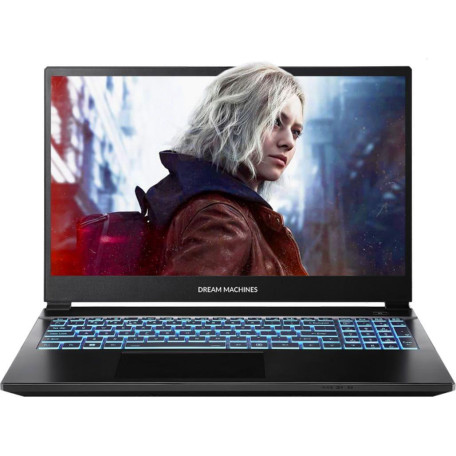 Ноутбук Dream Machines 15.6 RG5050-15UA32 FHD 144Hz/Intel i5-13420H/32GB/1TB/RTX 5050/DOS/Black (RG5050-15UA32)
