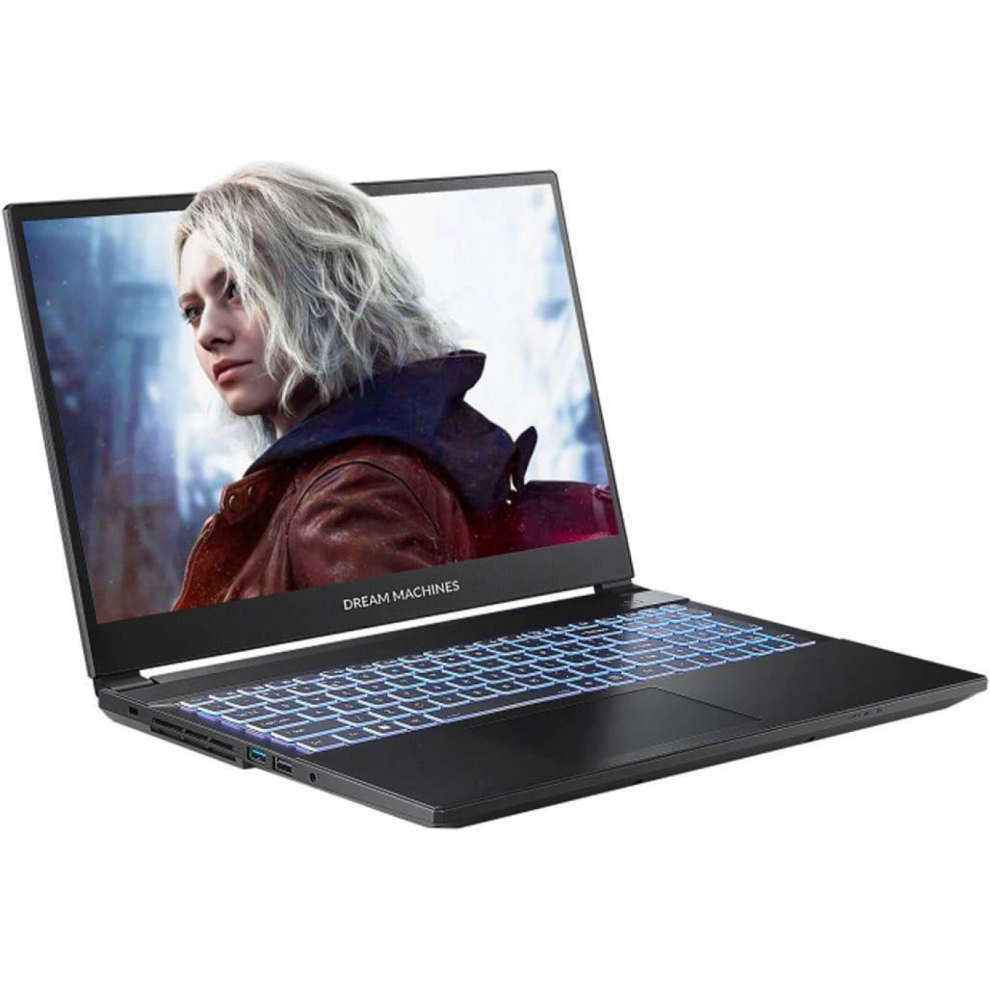 Ноутбук Dream Machines 15.6 RG5050-15UA32 FHD 144Hz/Intel i5-13420H/32GB/1TB/RTX 5050/DOS/Black (RG5050-15UA32)