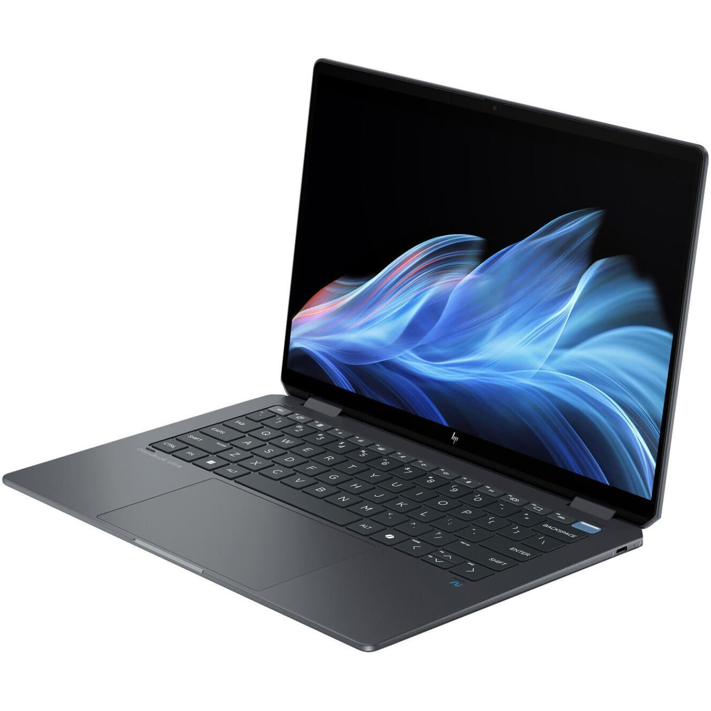 Ноутбук HP 14 OmniBook Ultra Flip 14-fh0011ua 2.8K OLED/U5-226V/16GB/512SSD/Intel Arc/W11/Gray (B9PE0EA)