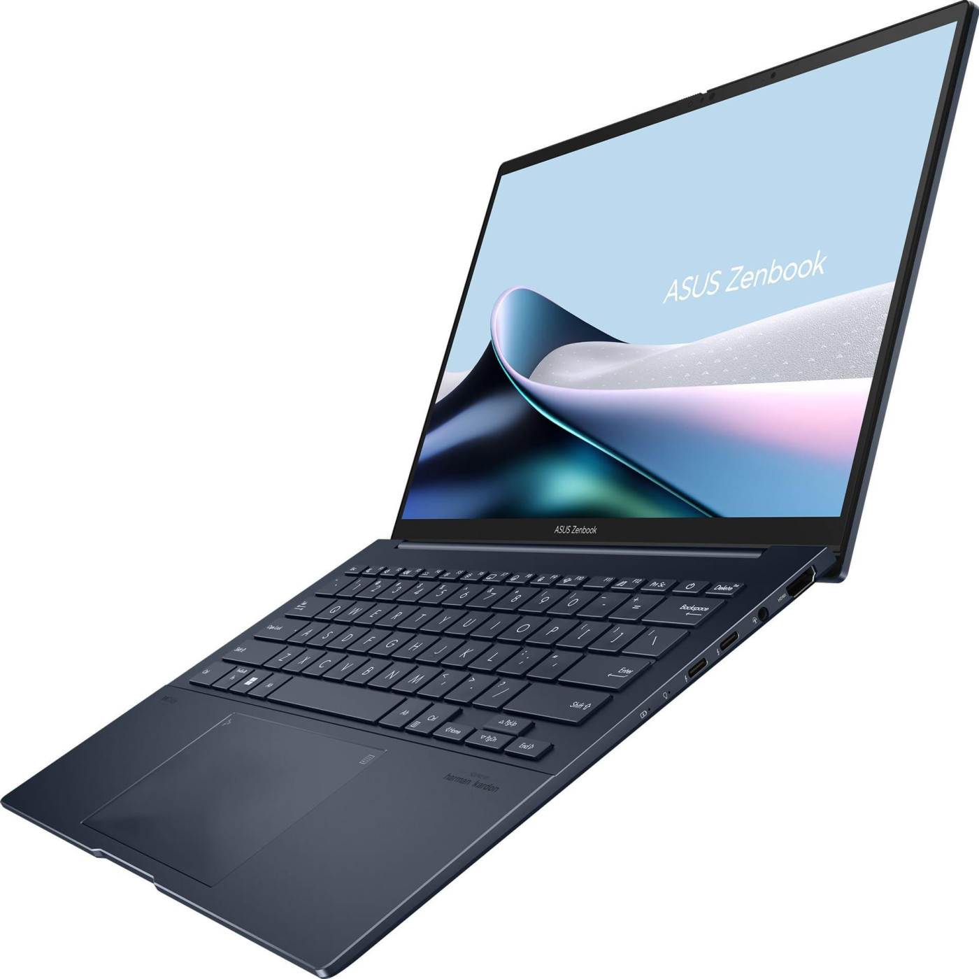 Ноутбук ASUS 14 Zenbook 14 OLED UX3405CA 3K OLED 120Hz/Intel U9-285H/32GB/1TB/Intel Arc/DOS/Ponder Blue (90NB14W1-M01UL0)