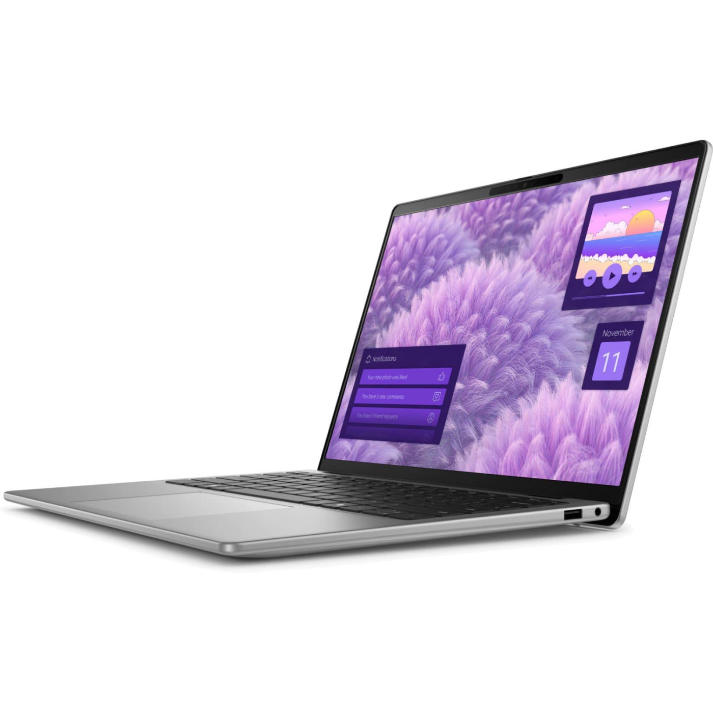 Ноутбук Dell 14 Inspiron 14 5441 Copilot+ PC Full HD+ IPS 60Hz/Qualcomm Snapdragon X Plus X1P-42-100/16GB/2TB/Qualcomm Adreno/W11H/Gray (i5441-SX8685G U1
