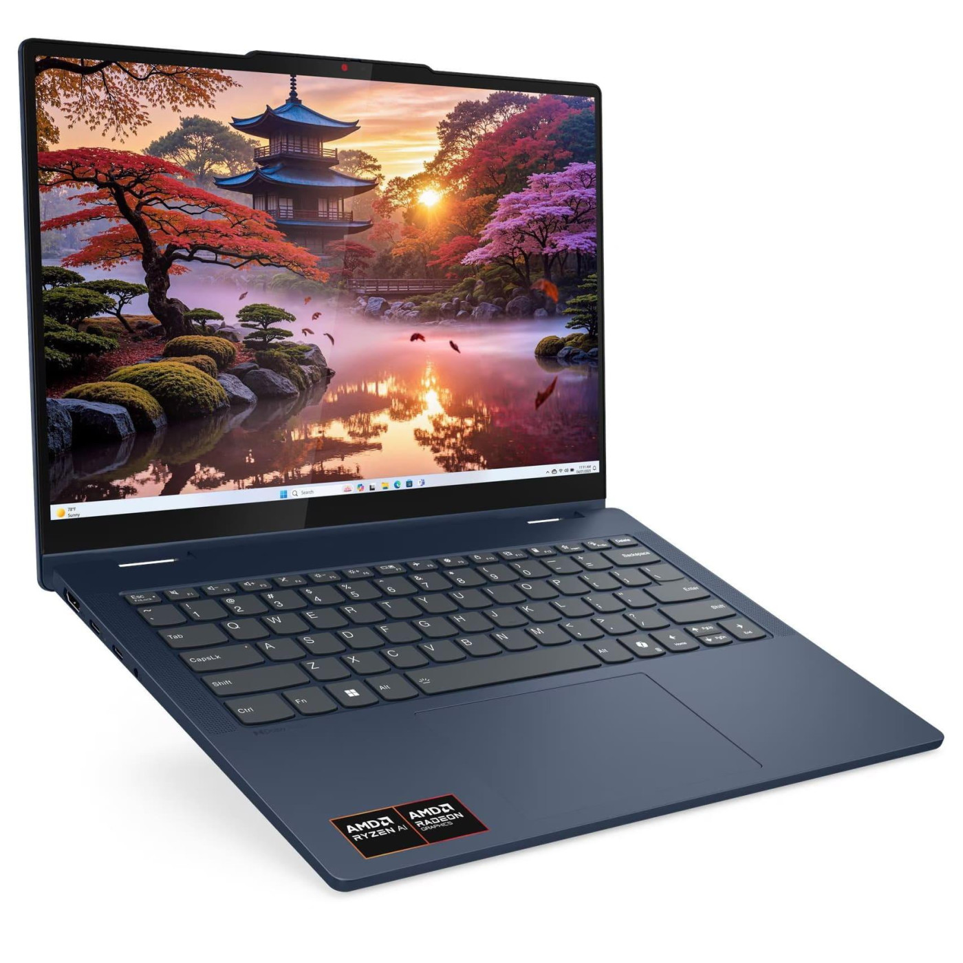 Ноутбук Lenovo 14 IdeaPad 5 14AKP10 Full HD+ IPS Touchscreen/Ryzen 7 AI 350/16GB/1TB/Radeon 860M/W11H/Cosmic Blue (83KT001YUS) U1