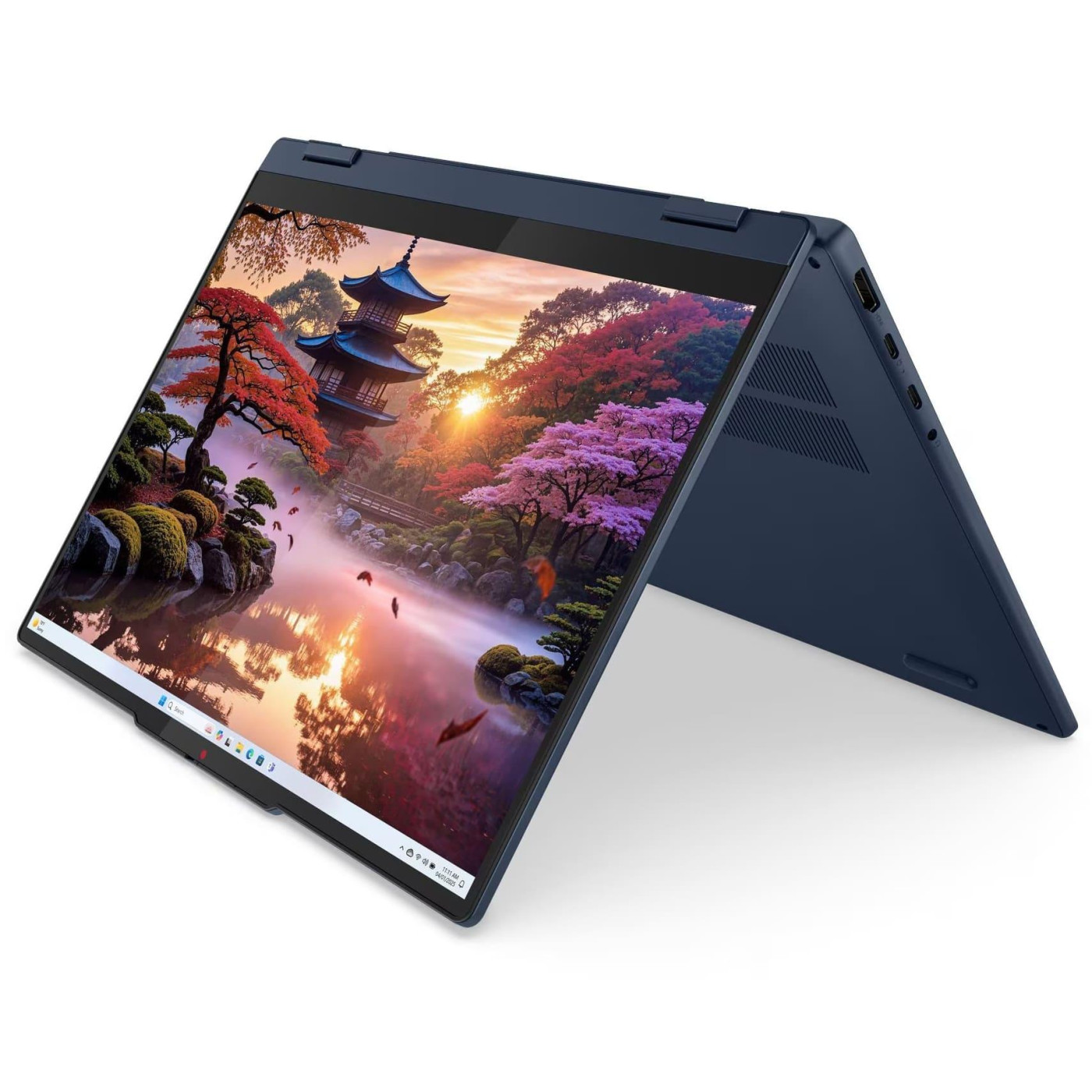 Ноутбук Lenovo 14 IdeaPad 5 14AKP10 Full HD+ IPS Touchscreen/Ryzen 7 AI 350/16GB/1TB/Radeon 860M/W11H/Cosmic Blue (83KT001YUS) U1