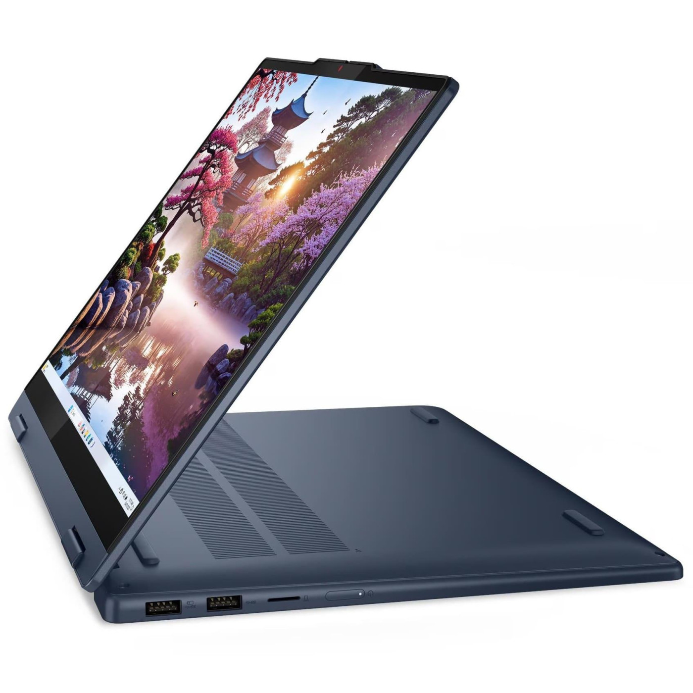 Ноутбук Lenovo 14 IdeaPad 5 14AKP10 Full HD+ IPS Touchscreen/Ryzen 7 AI 350/16GB/1TB/Radeon 860M/W11H/Cosmic Blue (83KT001YUS) U1
