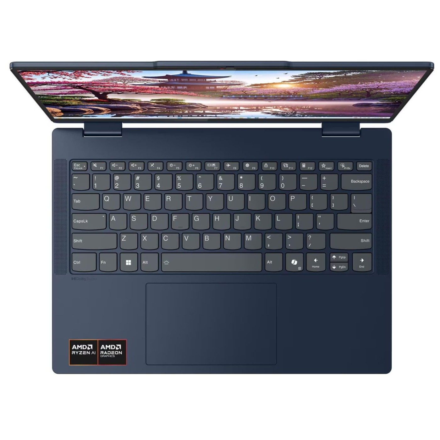 Ноутбук Lenovo 14 IdeaPad 5 14AKP10 Full HD+ IPS Touchscreen/Ryzen 7 AI 350/16GB/1TB/Radeon 860M/W11H/Cosmic Blue (83KT001YUS) U1