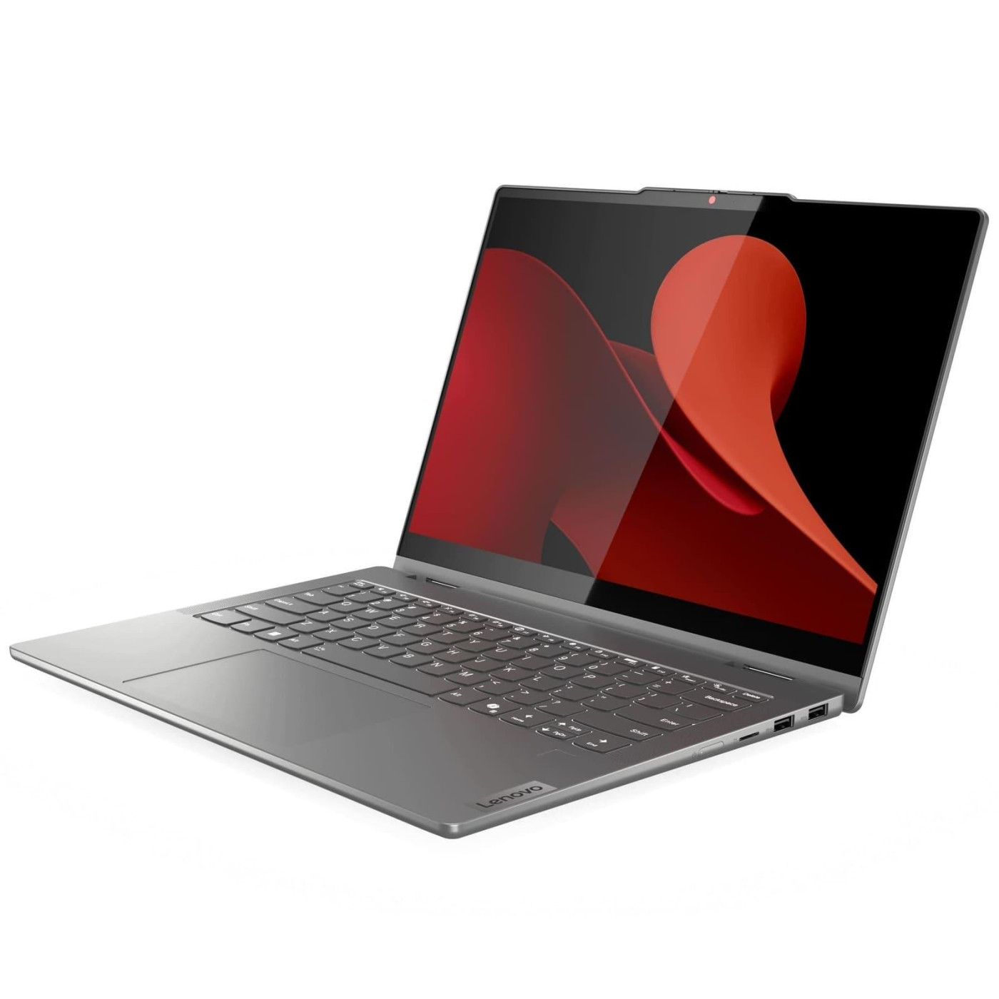 Ноутбук Lenovo 14 IdeaPad 5 2-in-1 14Q8X9 Full HD+ OLED Touchscreen/Qualcomm Snapdragon X Plus/16GB/1TB/Qualcomm Adreno/W11H/Luna Grey (83GH0002US) U1