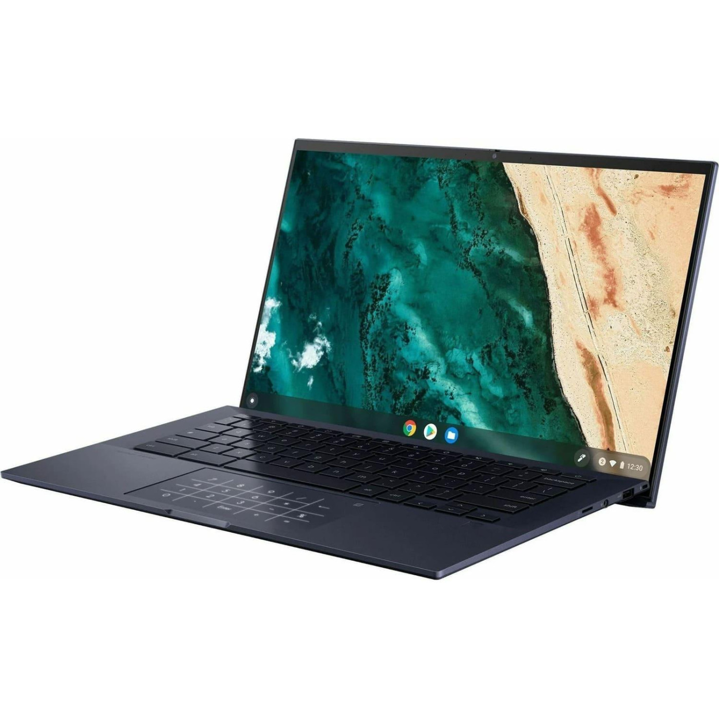Ноутбук ASUS 14 Chromebook CX9 CB9400CEA-KC0325 1920x1080/i5-1135G7/16/256/Chrome/Intel Iris Xe/Star Black (90NX0351-M00AN0)