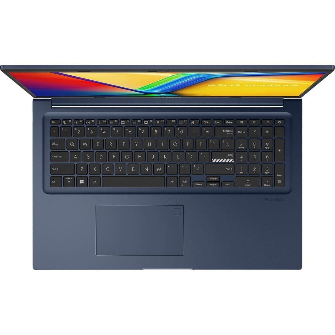 Ноутбук ASUS 17 Vivobook X1704VA-AU455 IPS;1920x1080/Intel Core i5 120U/16/512/Intel UHD/DOS/Blue (90NB13X2-M003T0)