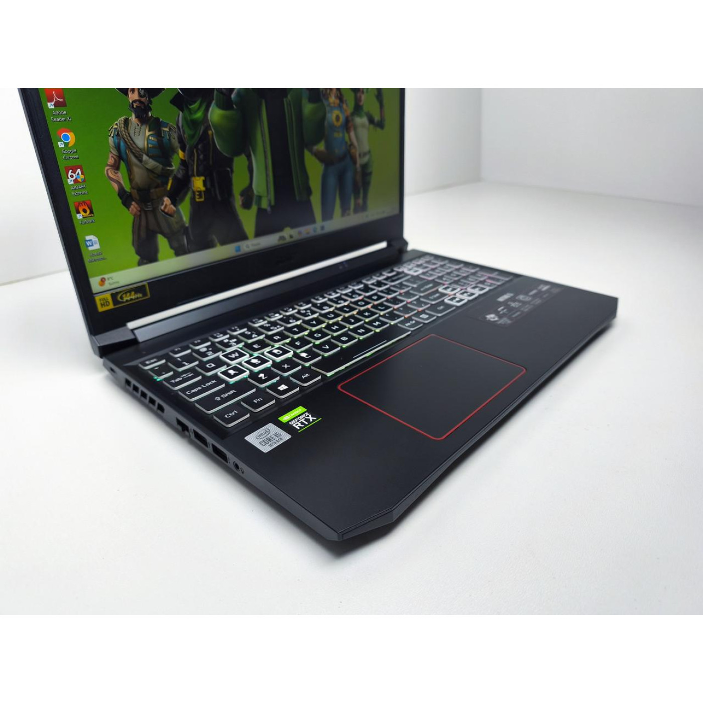 Ноутбук Acer Nitro 5 15.6 FHD IPS 144Hz Core i5-10300H Ram 16Gb DDR4 SSD512GB NVIDIA RTX 2060 6GB (9499) Б/у