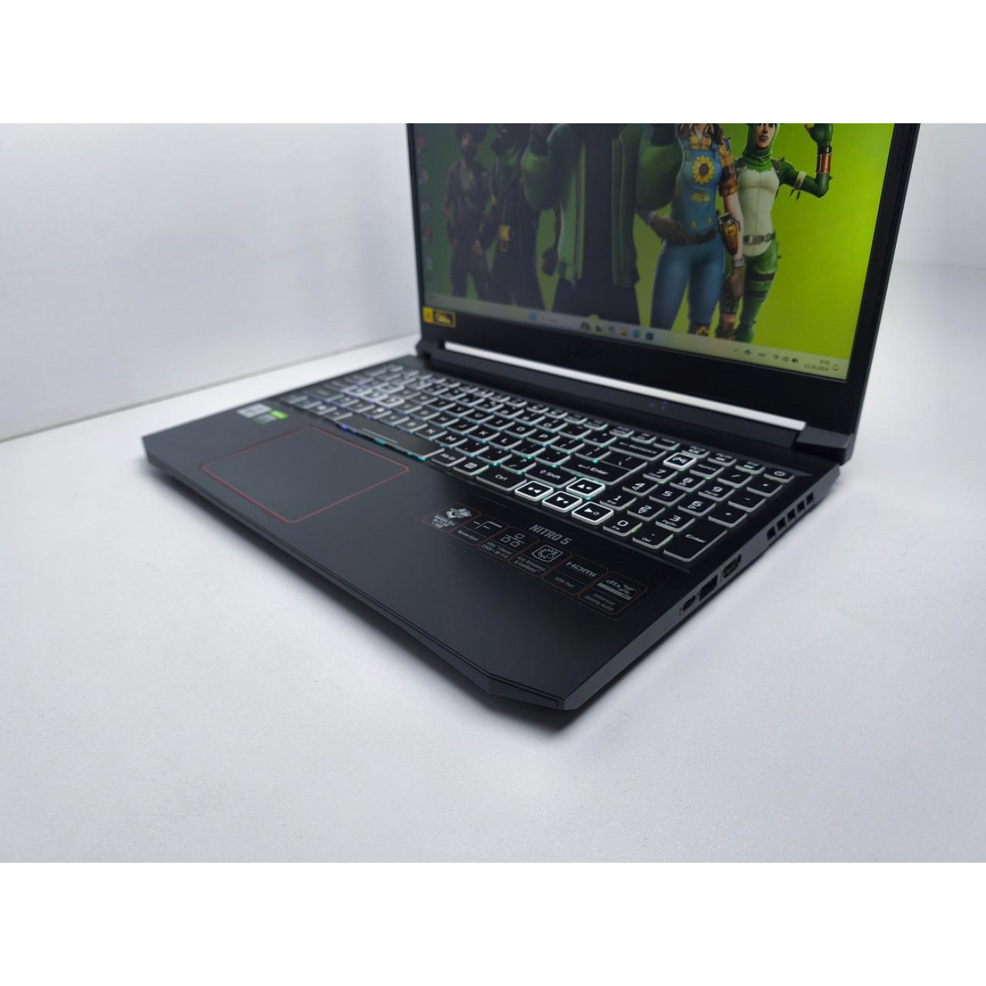 Ноутбук Acer Nitro 5 15.6 FHD IPS 144Hz Core i5-10300H Ram 16Gb DDR4 SSD512GB NVIDIA RTX 2060 6GB (9499) Б/у