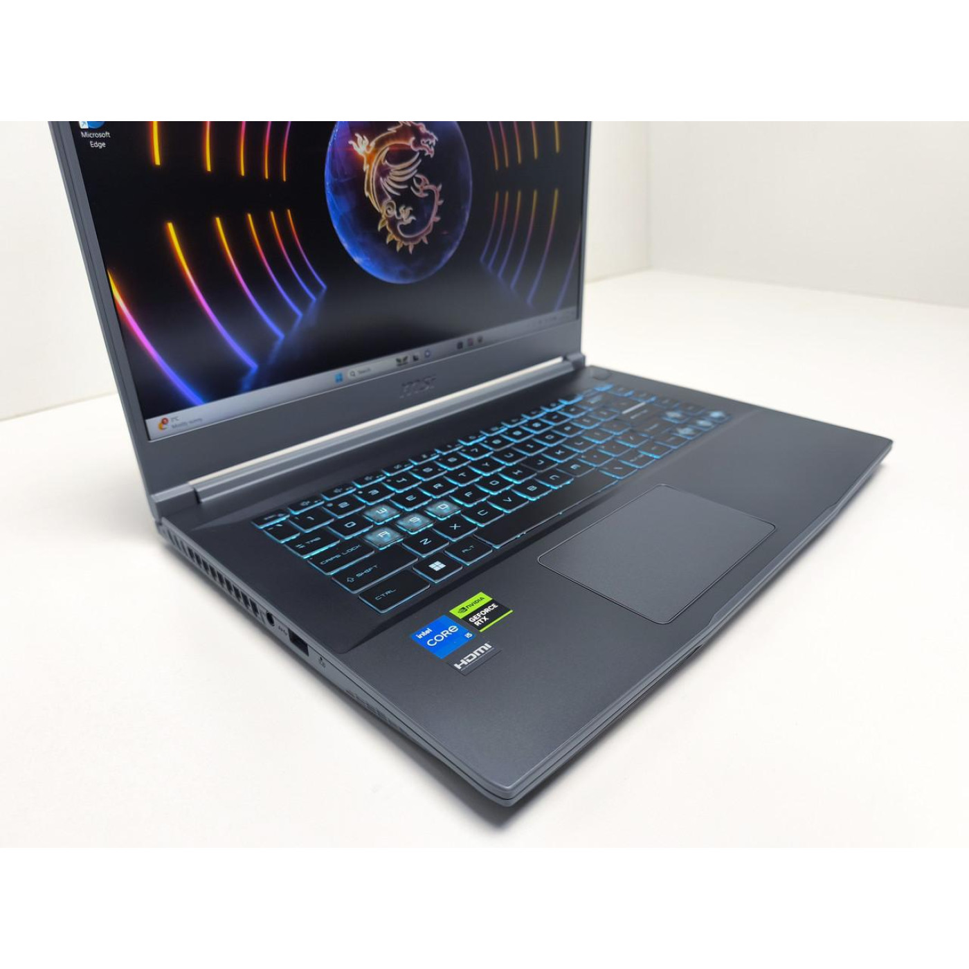 Ноутбук MSI 15 Thin 15 1920x1080 IPS 144Hz/Intel i5-13420H/16GB/512SSD/RTX 4050 6GB/DOS (B13VE-1451US)