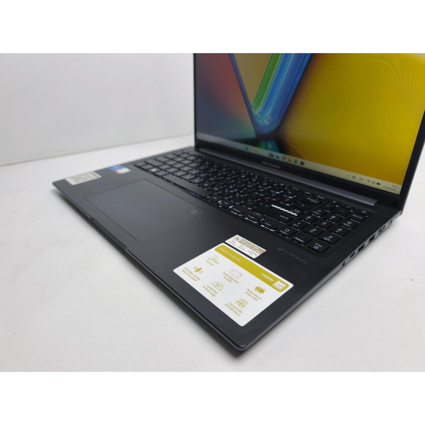 Ноутбук ASUS 16 Vivobook 16 X1605VA WUXGA IPS/Intel Core i7-1355U/16GB/512GB SSD/Intel Iris Xe Graphics/DOS/Indie Black (13905) Б/в
