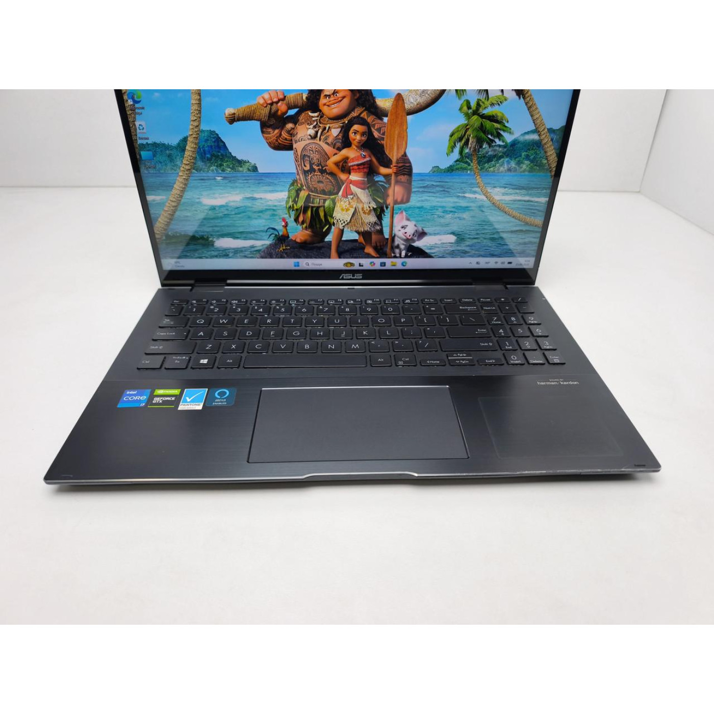 Ноутбук ASUS 15.6 ZenBook Flip 15 FHD IPS Touch/Intel Core i7-1165G7/16GB/512GB SSD/NVIDIA GeForce GTX 1650 Max-Q 4GB/DOS/Pine Grey (3207787056) Б/в