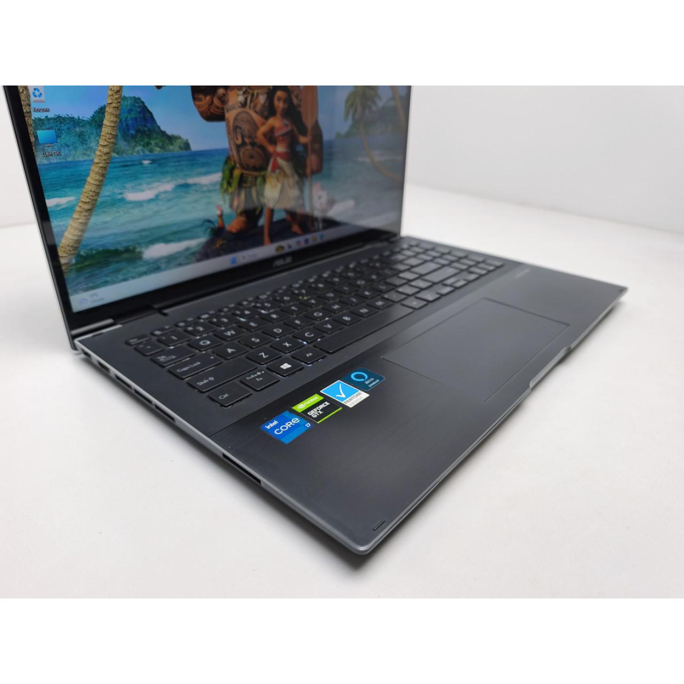 Ноутбук ASUS 15.6 ZenBook Flip 15 FHD IPS Touch/Intel Core i7-1165G7/16GB/512GB SSD/NVIDIA GeForce GTX 1650 Max-Q 4GB/DOS/Pine Grey (3207787056) Б/в
