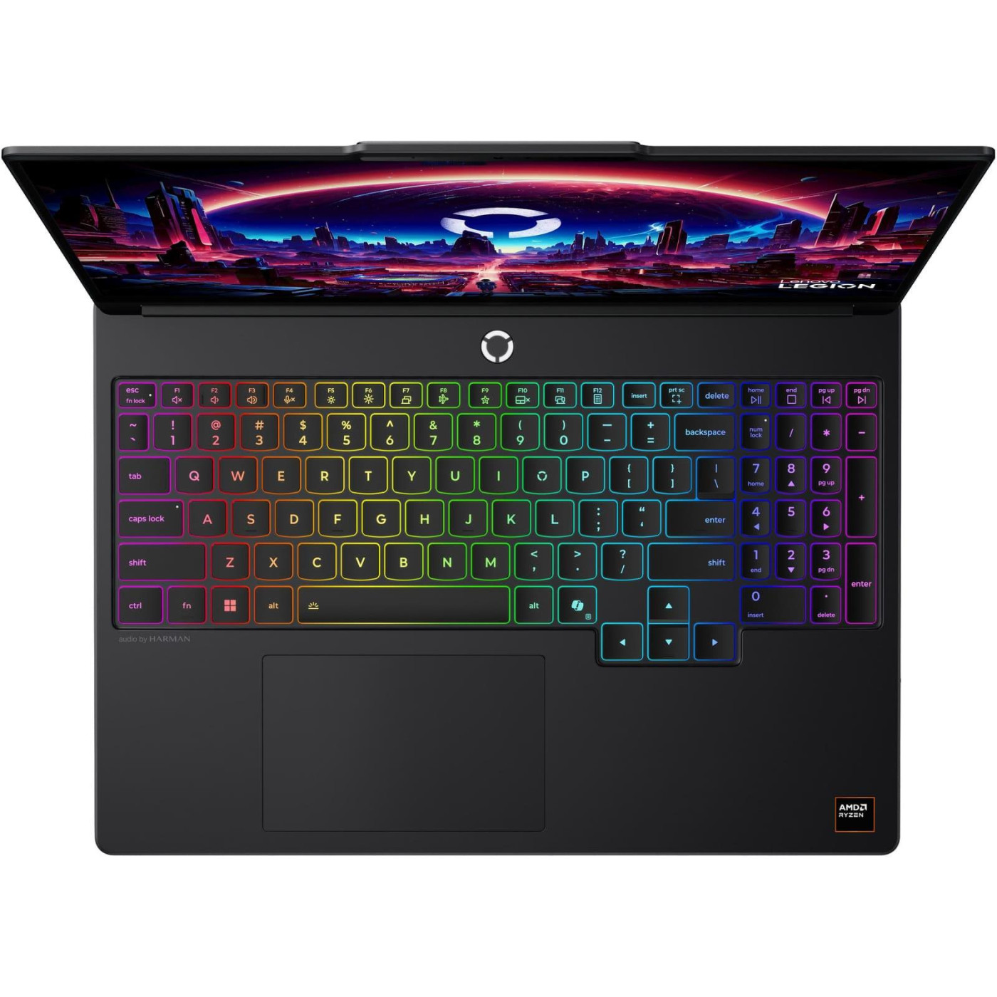 Ноутбук Lenovo 15.3 Legion 5 15AHP11 2.5K OLED 165Hz/Ryzen 7 250/32GB/1TB/RTX 5060 8GB/DOS/Eclipse Black (83Q7004BRA)