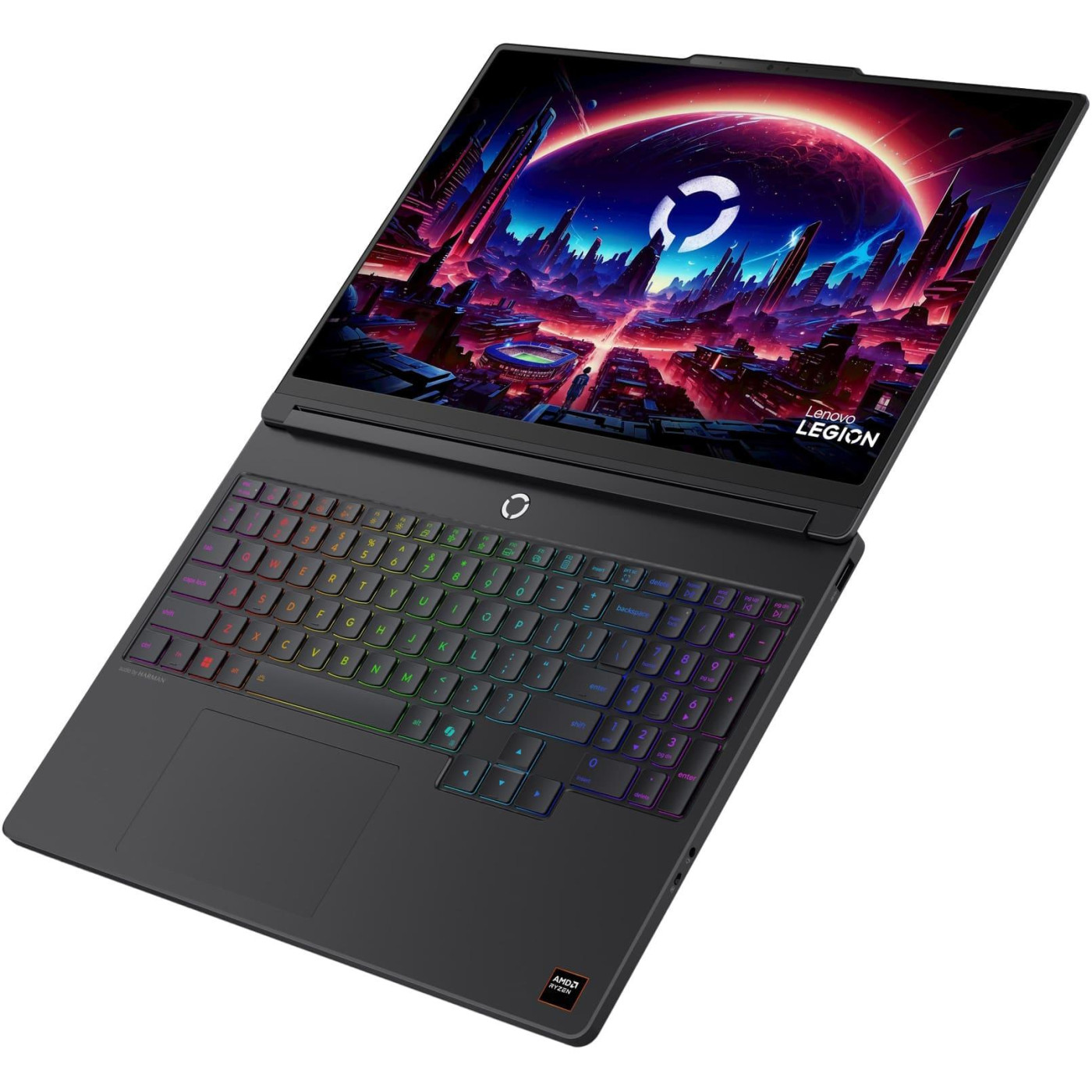 Ноутбук Lenovo 15.3 Legion 5 15AHP11 2.5K OLED 165Hz/Ryzen 7 250/32GB/1TB/RTX 5060 8GB/DOS/Eclipse Black (83Q7004BRA)
