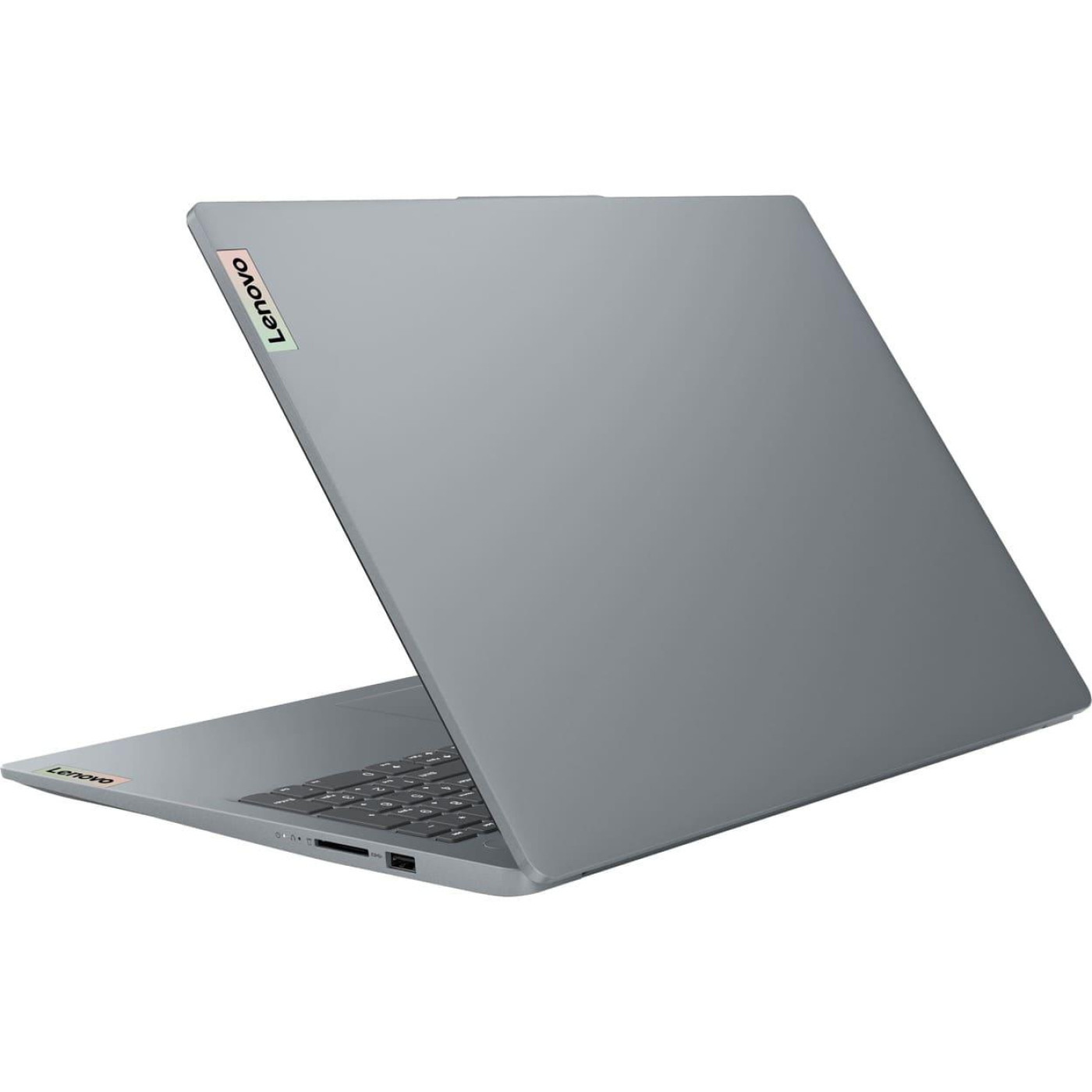 Ноутбук Lenovo 15.6 IdeaPad Slim 3 15AMN8 FHD IPS 60Hz/Ryzen 5 40/16GB/512 SSD/UMA/DOS/Arctic Grey (82XQ01KBRA)