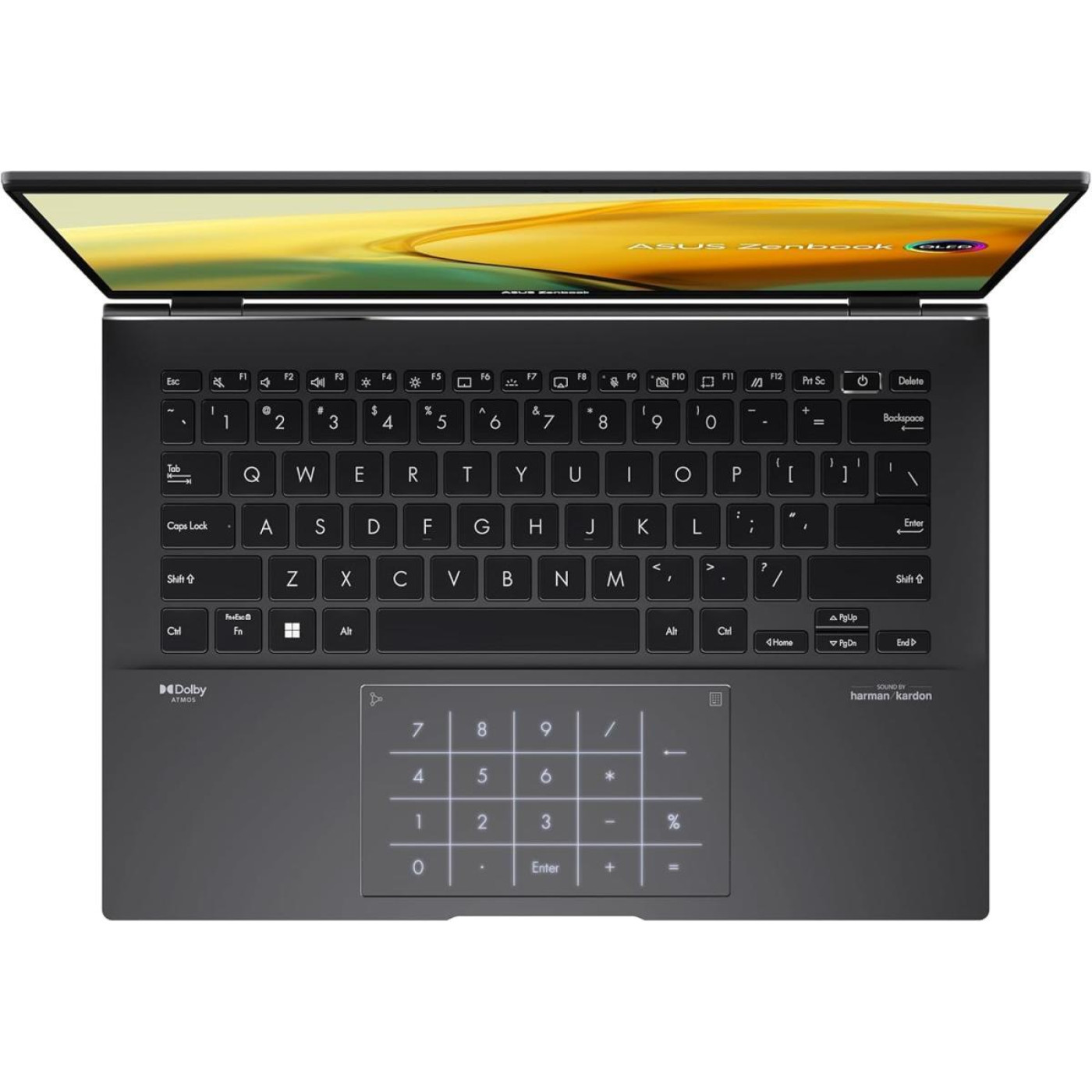 Ноутбук ASUS 14 ZenBook 14 OLED 1920x1200 Touch/Ryzen 7 8840HS/16GB/512GB SSD/Radeon/Win 11 (UM3406HA-WS74T) U1