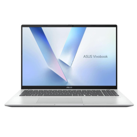 Ноутбук ASUS 16 VivoBook 16 X1607QA IPS (1920x1200) Full HD+ 60Hz/Qualcomm Snapdragon X1-26-100 (2.98 ГГц)/16GB/1TB/Qualcomm Adreno/DOS/Silver (X1607Q U1