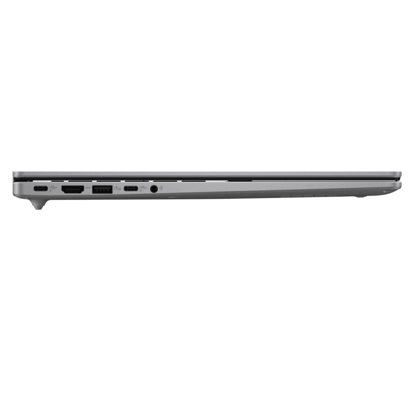Ноутбук ASUS 16 VivoBook 16 X1607QA IPS (1920x1200) Full HD+ 60Hz/Qualcomm Snapdragon X1-26-100 (2.98 ГГц)/16GB/1TB/Qualcomm Adreno/DOS/Silver (X1607Q U1