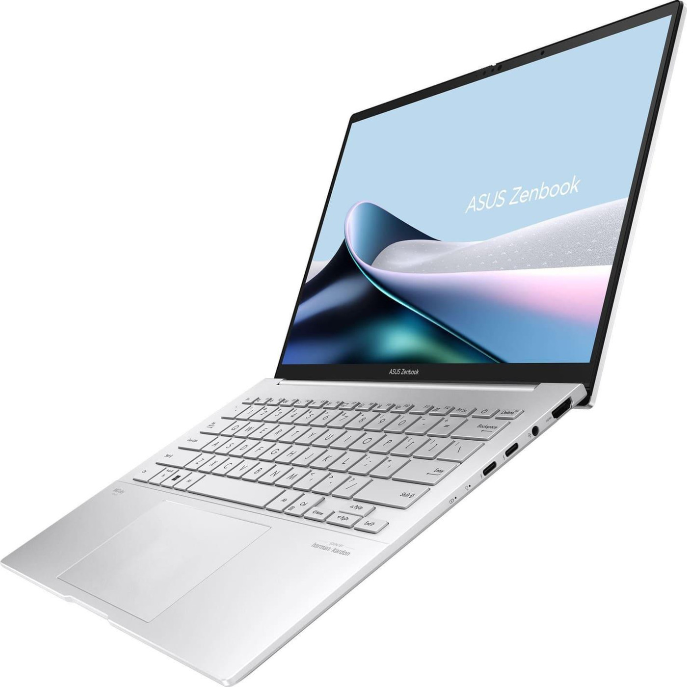 Ноутбук ASUS 14 Zenbook OLED UX3405CA-QL291/U9-285H/32GB/1TB/Intel Arc/DOS/Foggy Silver (90NB14W4-M00BE0)