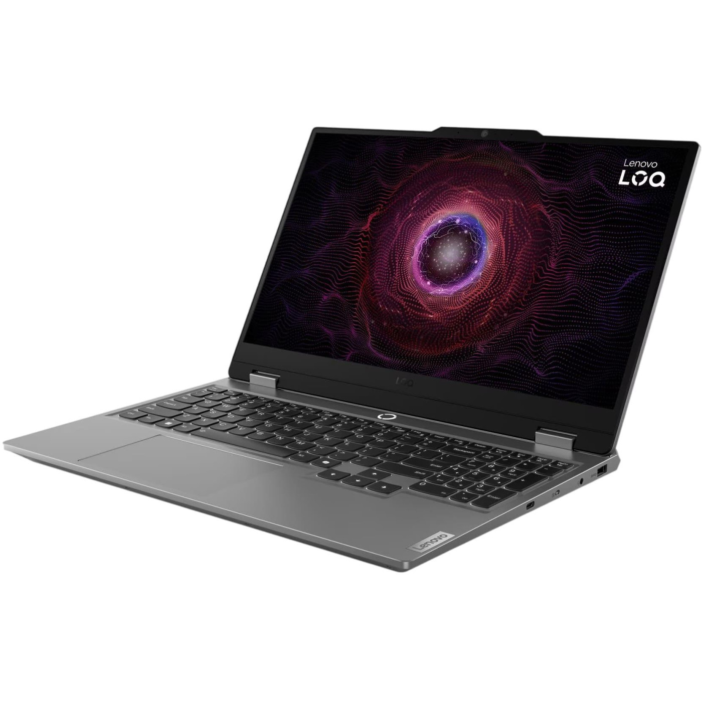Ноутбук Lenovo 15.6 LOQ 15AHP9 FHD/AMD Ryzen 7 7445HS/16GB/512 SSD/RTX 3050/ DOS/Luna Grey (B3DX00F1PB)