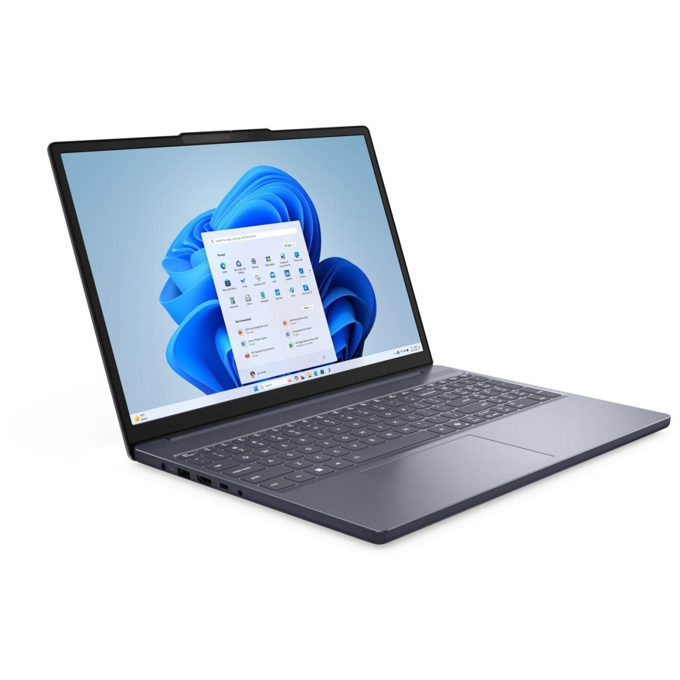 Ноутбук Lenovo 15.3 IdeaPad Slim 3 15IRU10 WUXGA/Core 3-100U/16GB/512GB/UMA/DOS/Gray (83KD0015RA)