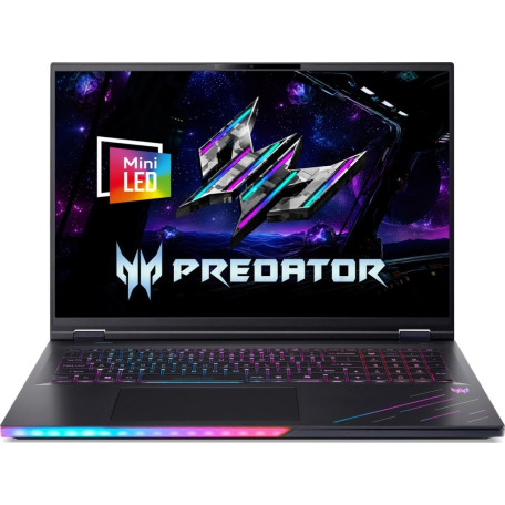 Ноутбук Acer 18 Predator Helios 18 AI PH18-I71 WQXGA IPS/Intel Core Ultra 9 290HX/64GB/1TB/RTX 5080 16GB/W11P/Black (NH.U3HEU.00B)