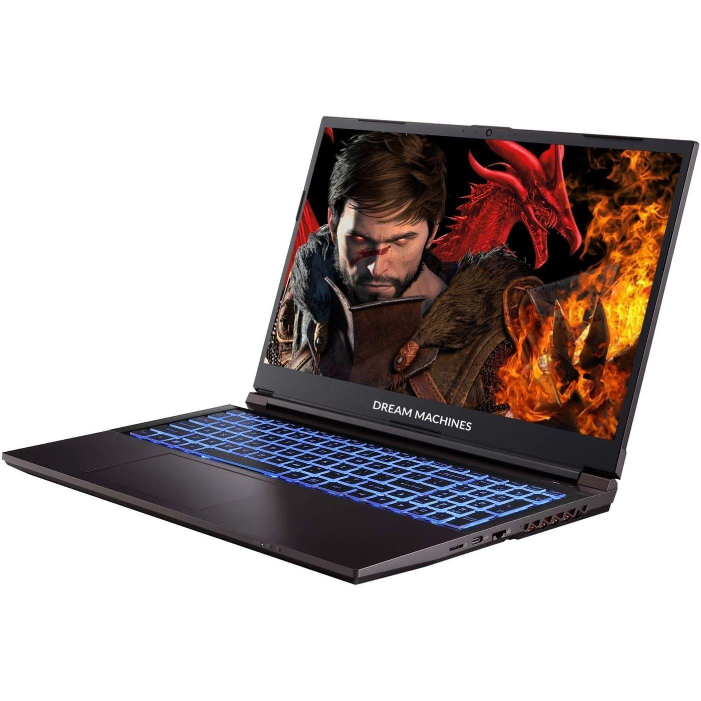 Ноутбук Dream Machines 15 RG2050-15 1920x1080;144 Гц IPS/Intel i5-13420H/16GB/F512GB/RTX 2050-4/DOS/black (RG2050-15UA22)