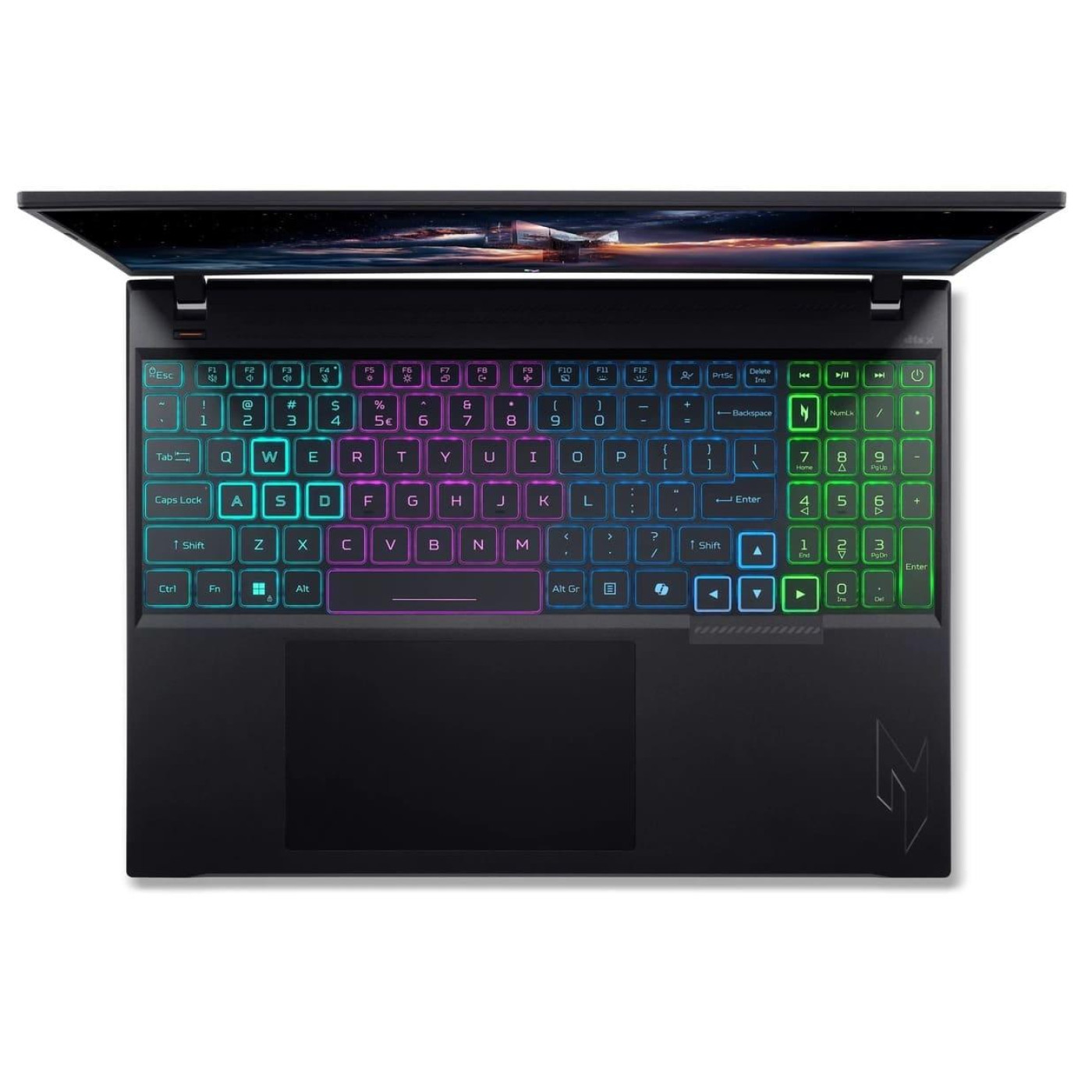 Ноутбук Acer 16 Nitro V 16 ANV16-I31 WUXGA IPS/Intel Core 5 210H/16GB/512 SSD/RTX 5050 8GB/Lin/Black (NH.U5BEU.006)