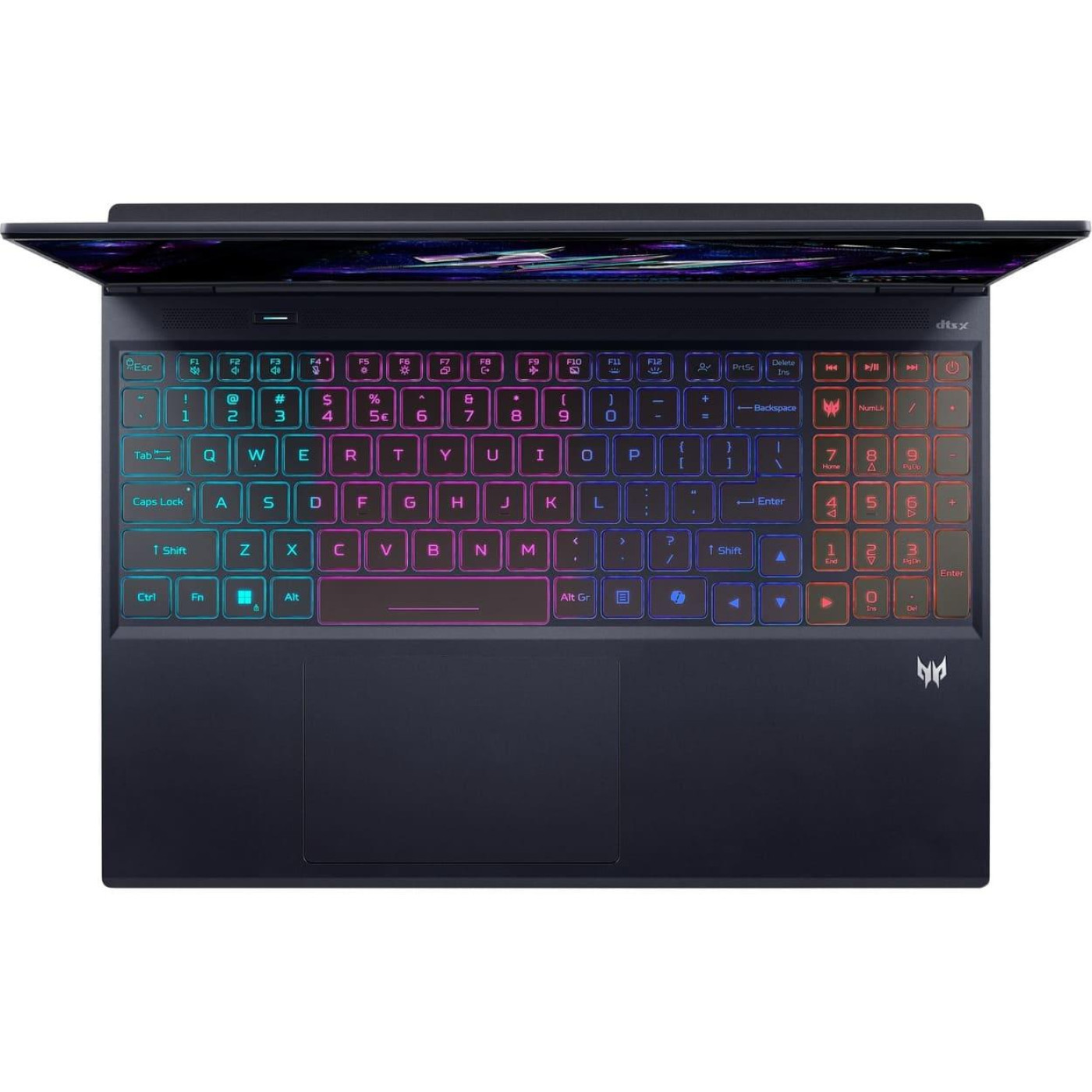 Ноутбук Acer 16 Predator Helios Neo 16S AI PHN16S-I51 OLED/Intel Core Ultra 7 356H/16GB/1TB/RTX 5070 8GB/Lin/Black (NH.U3TEU.003)