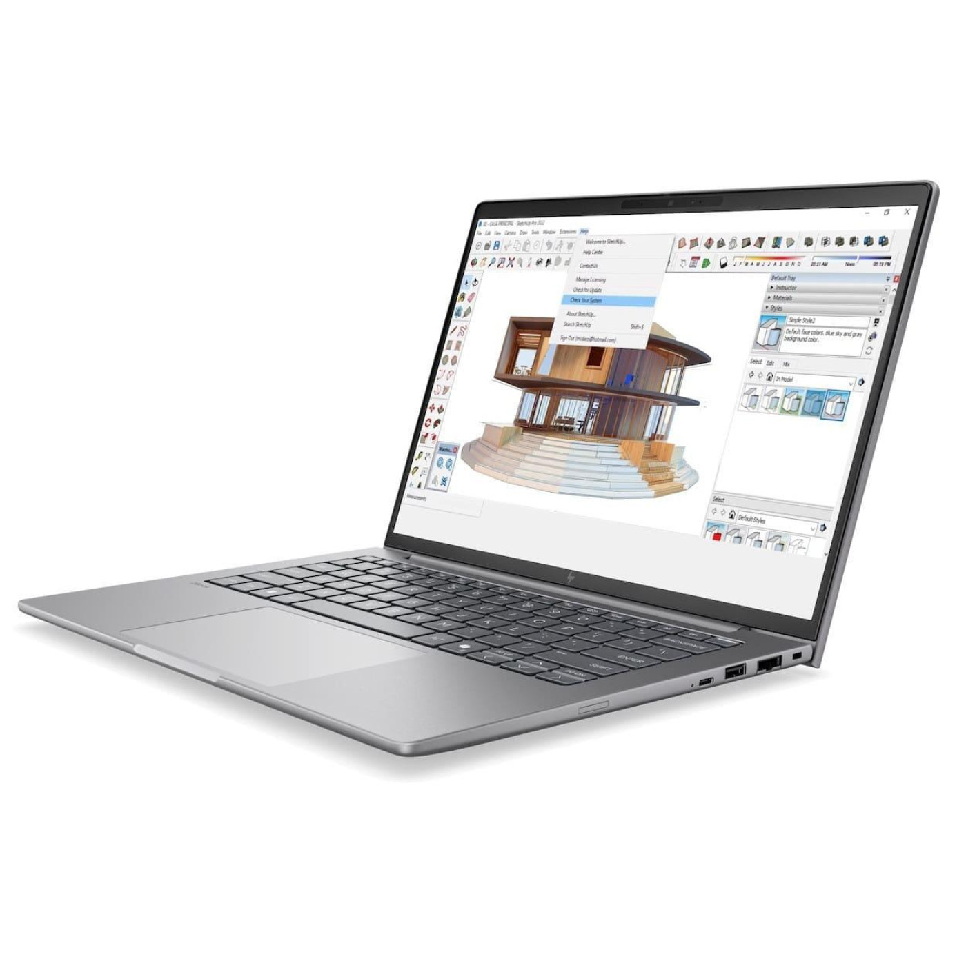 Ноутбук HP 14 ZBook 8 G2a 2.5K IPS/Ryzen 9 AI HX PRO 470/32GB/1TB/Radeon/DOS (DZ4D4ET)