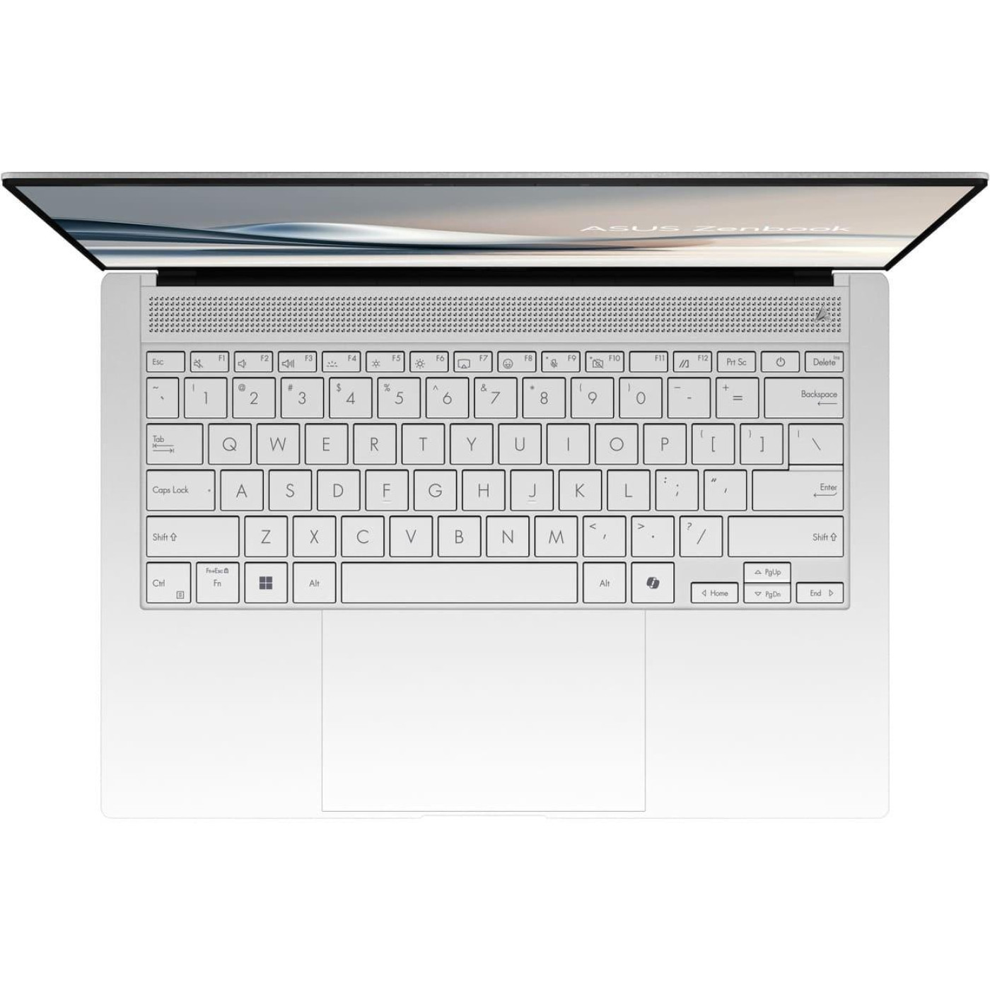 Ноутбук ASUS 14 Zenbook S14 UX5406SA-QJ475W WUXGA OLED/Intel Core Ultra 5 226V/16GB/1TB/UMA/W11P/White (90NB14F2-M00UM0)