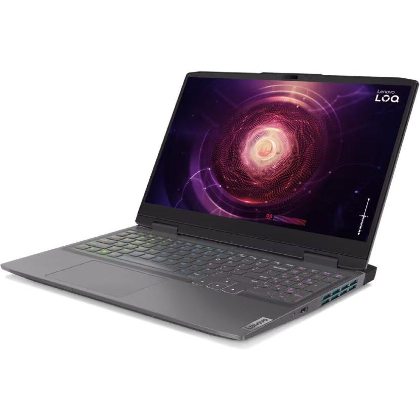 Ноутбук Lenovo 15.6 LOQ 15APH8 FHD IPS 144Hz/AMD Ryzen 7 7840HS/16GB/512GB SSD/NVIDIA GeForce RTX 4050 6GB/DOS/Storm Grey (82XT00FGRA) Б/у