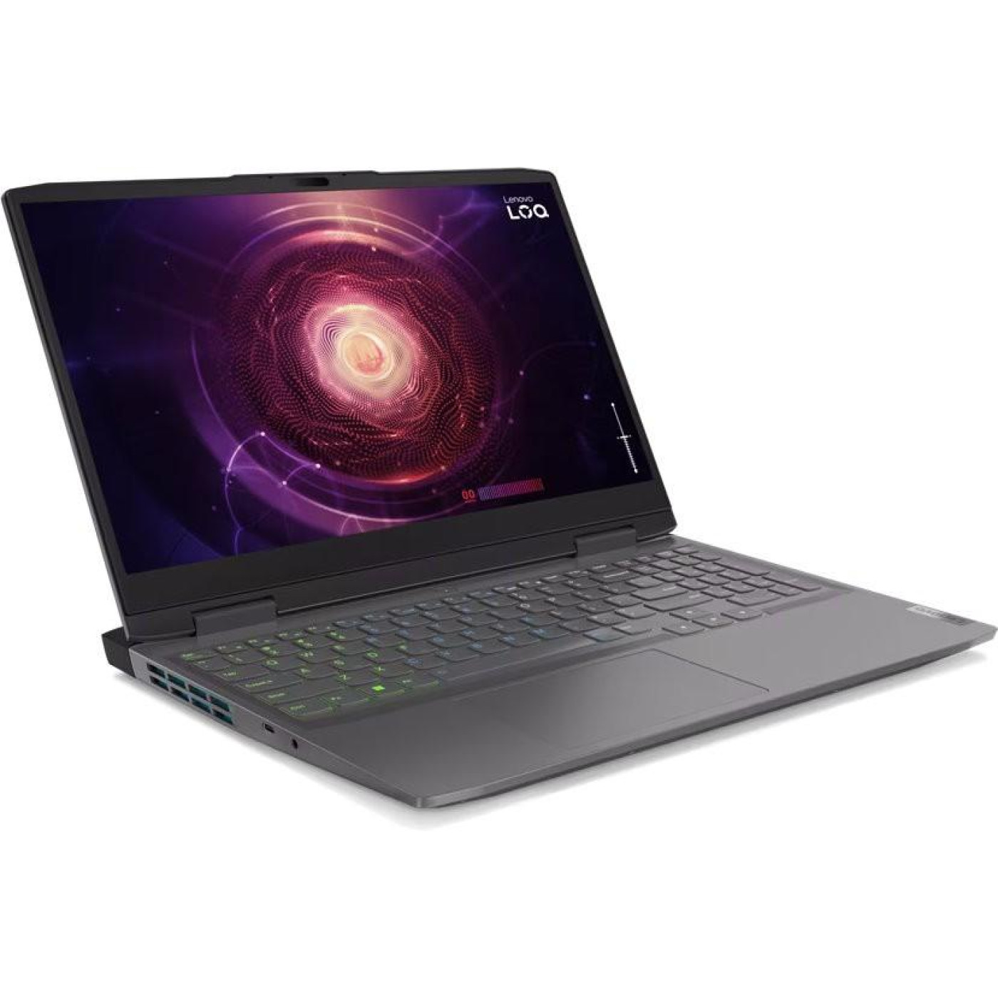 Ноутбук Lenovo 15.6 LOQ 15APH8 FHD IPS 144Hz/AMD Ryzen 7 7840HS/16GB/512GB SSD/NVIDIA GeForce RTX 4050 6GB/DOS/Storm Grey (82XT00FGRA) Б/у